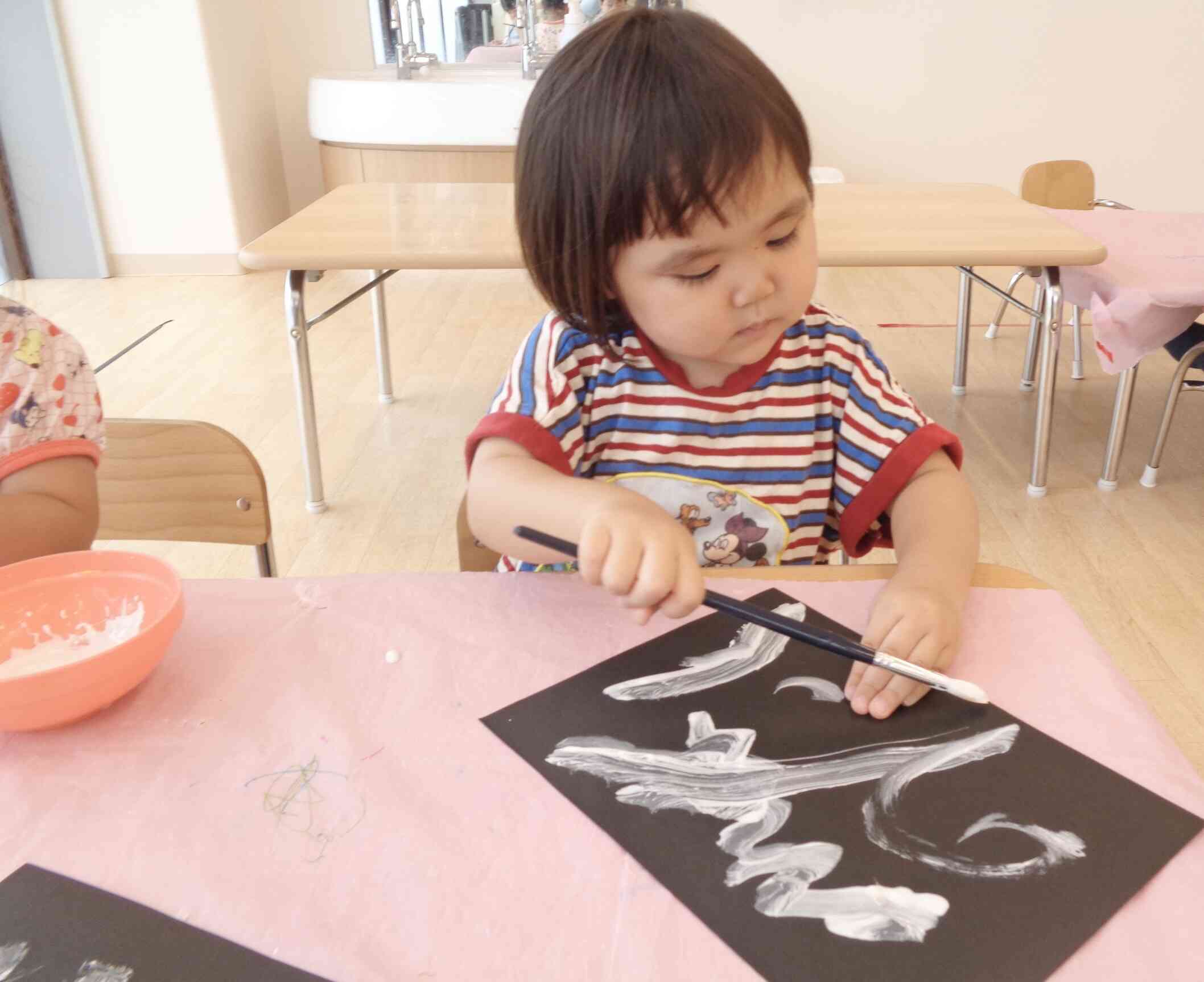 ８月の製作♪うさぎ組（2歳児）