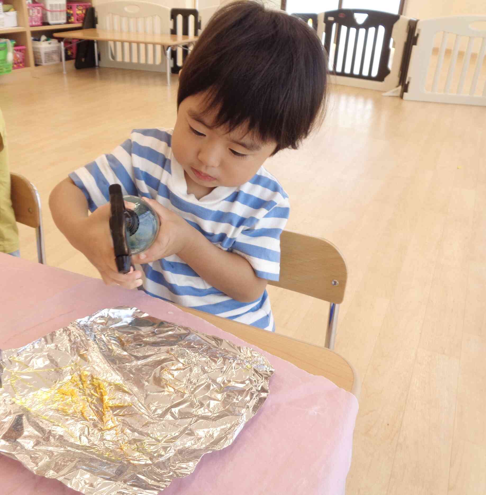 9月の製作♪うさぎ組（2歳児）