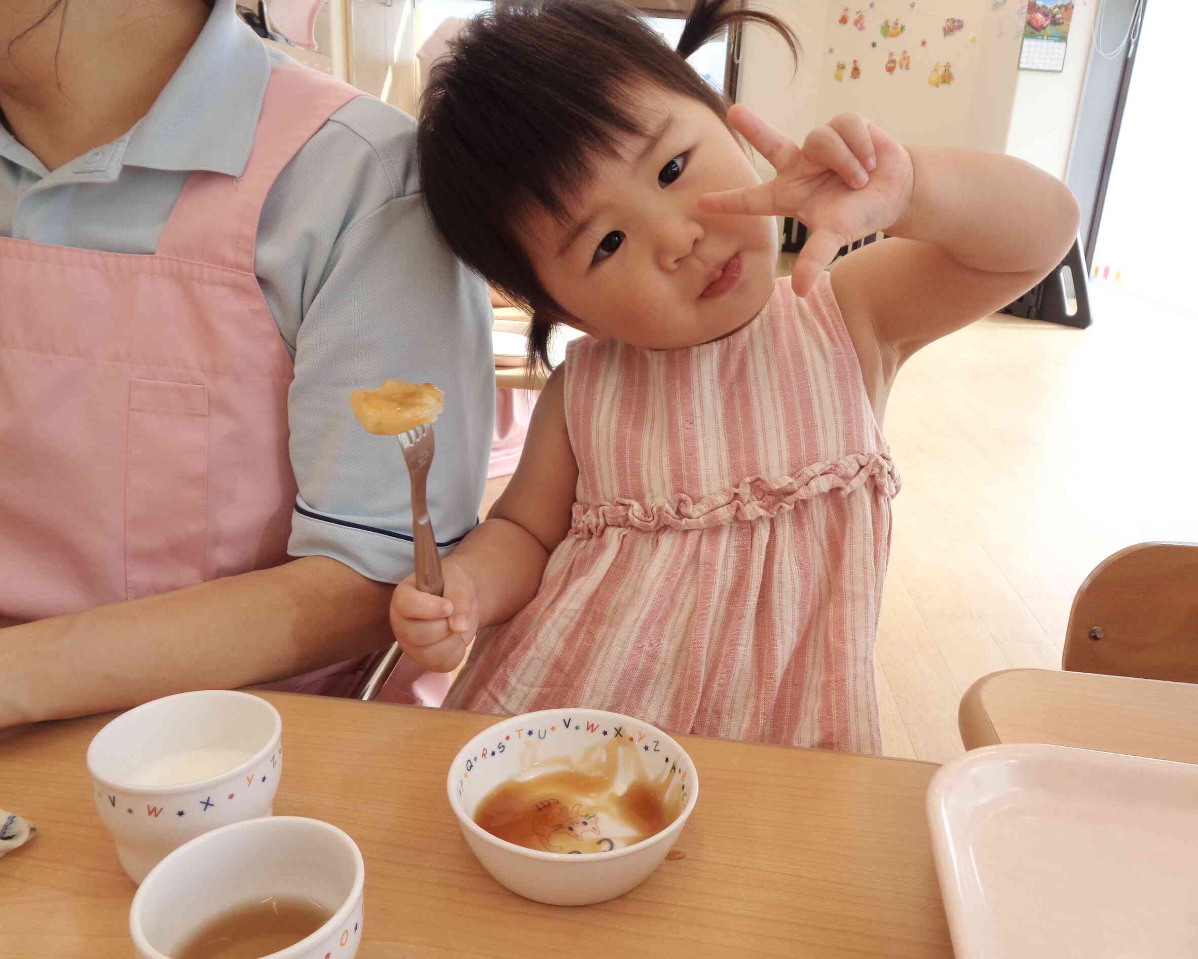 午後おやつの紹介です☆