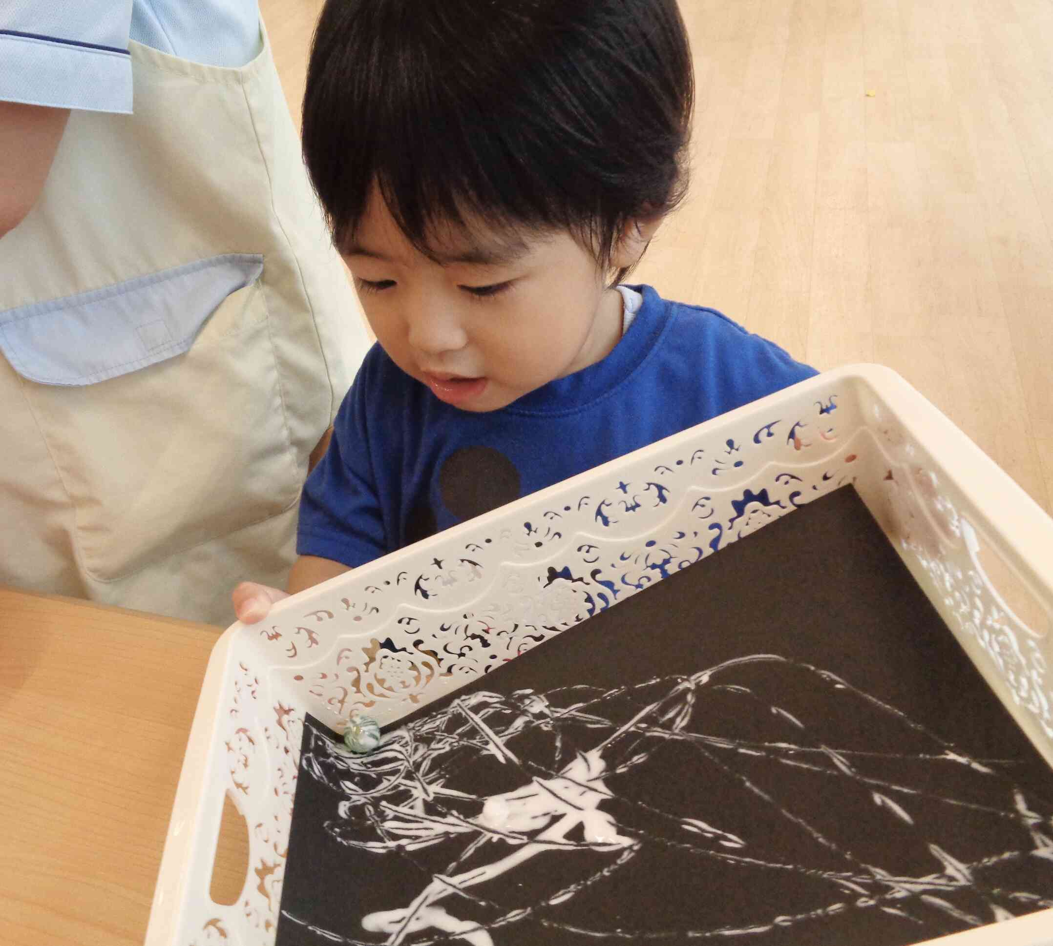 10月の製作♪うさぎ組(2歳児)