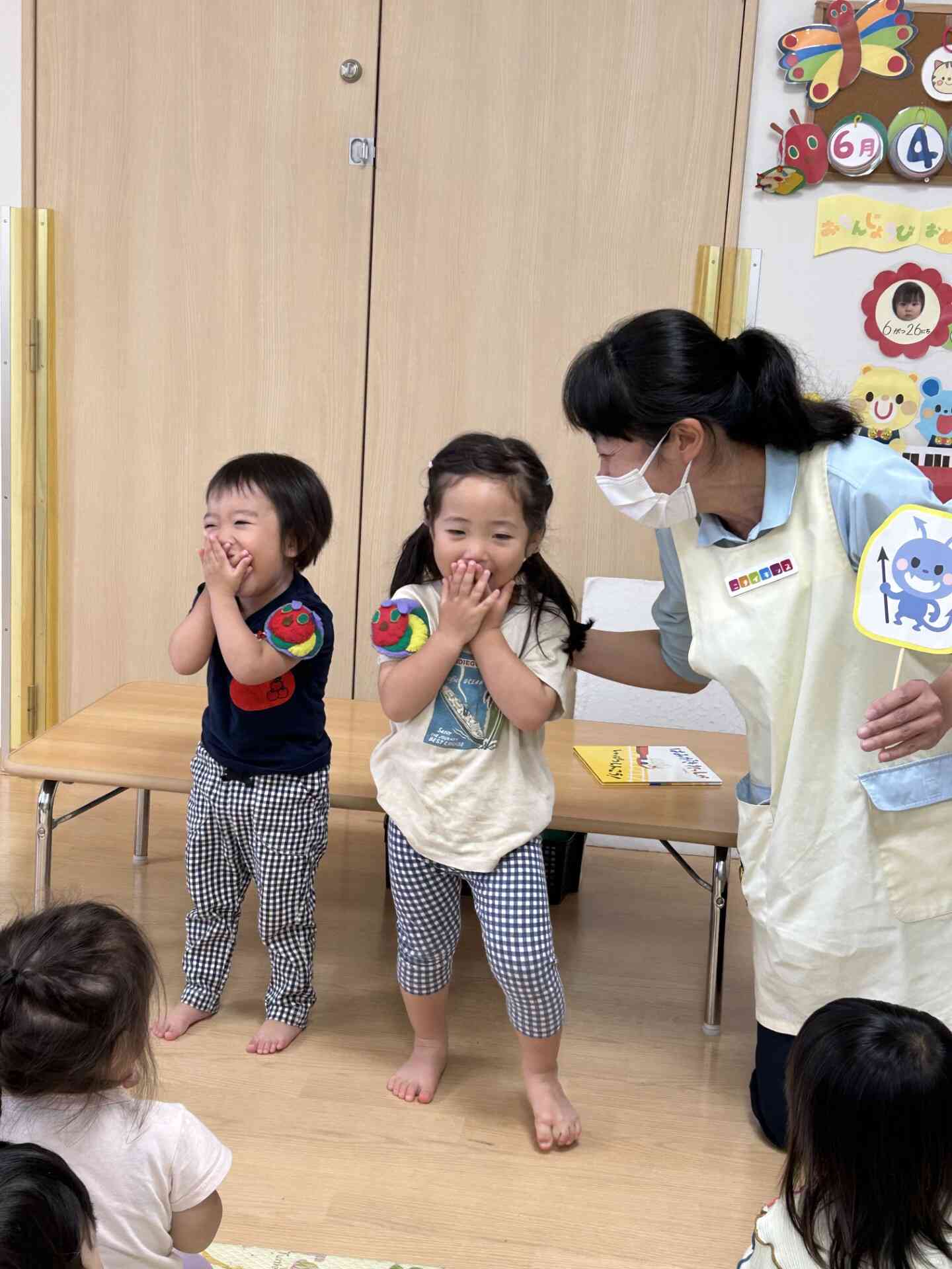 お当番さんの歯はピカピカでしたよ～