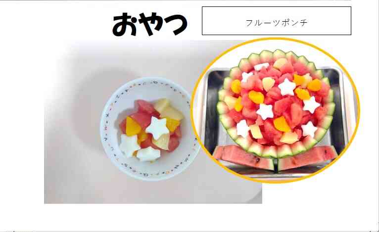スイカポンチ☆フルーツポンチ♪くま （夏にピッタリ！スイカ丸ごと 