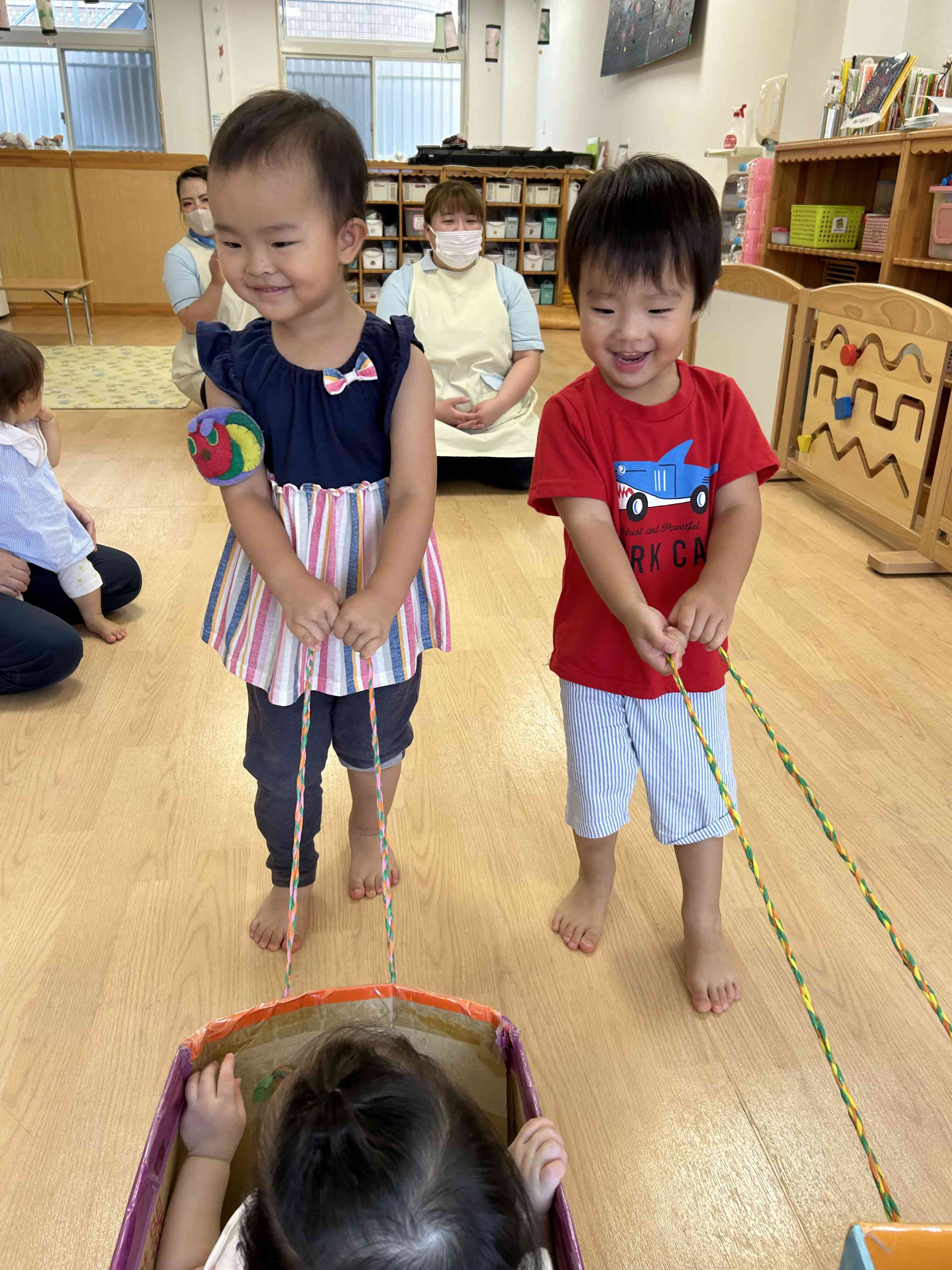 箱車に挑戦!