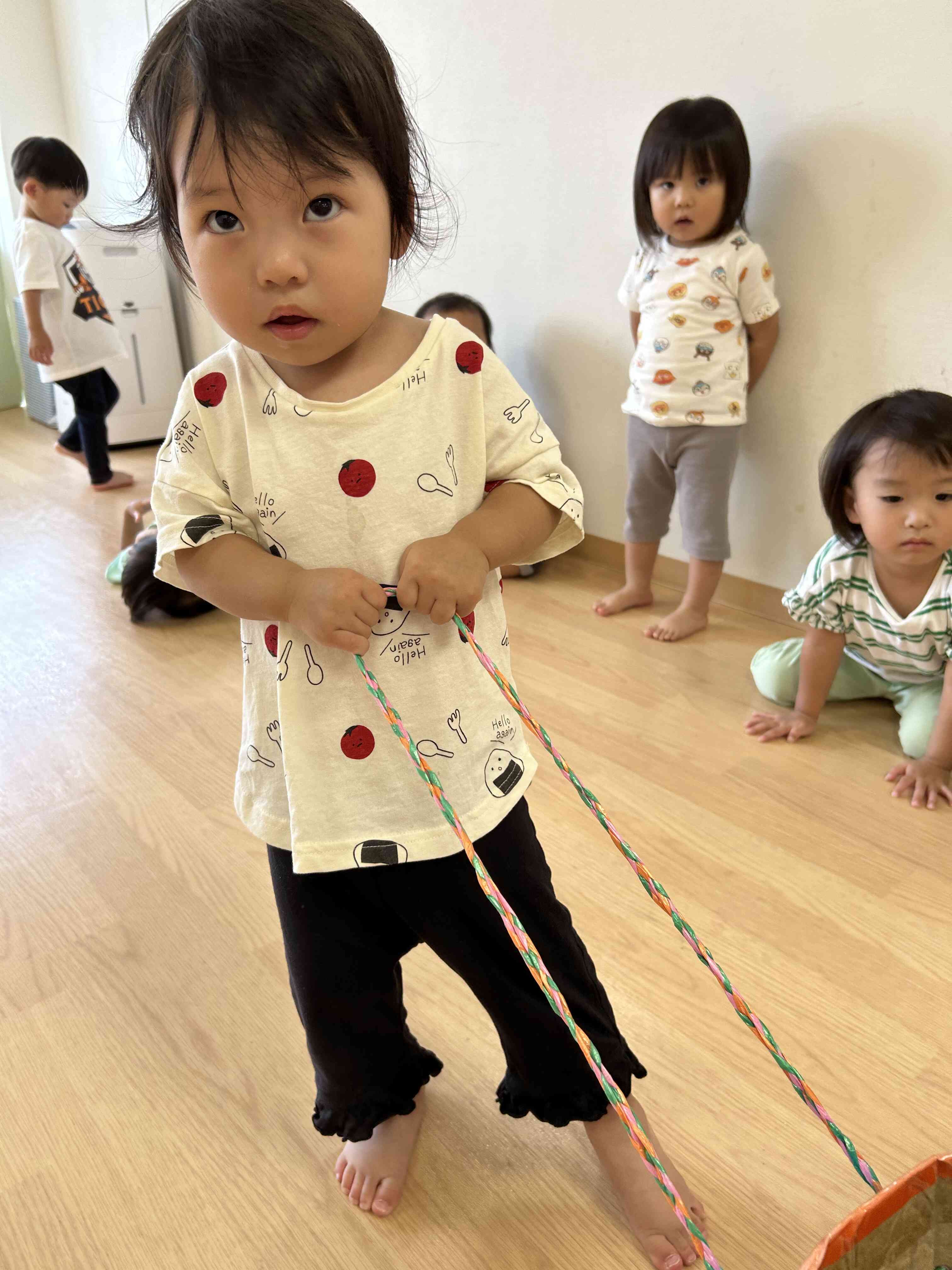 あひる組さんも挑戦！