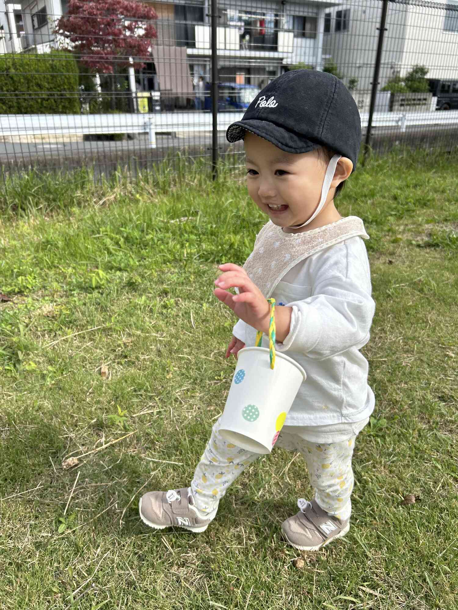 「散歩ばっく嬉しいな～♪」