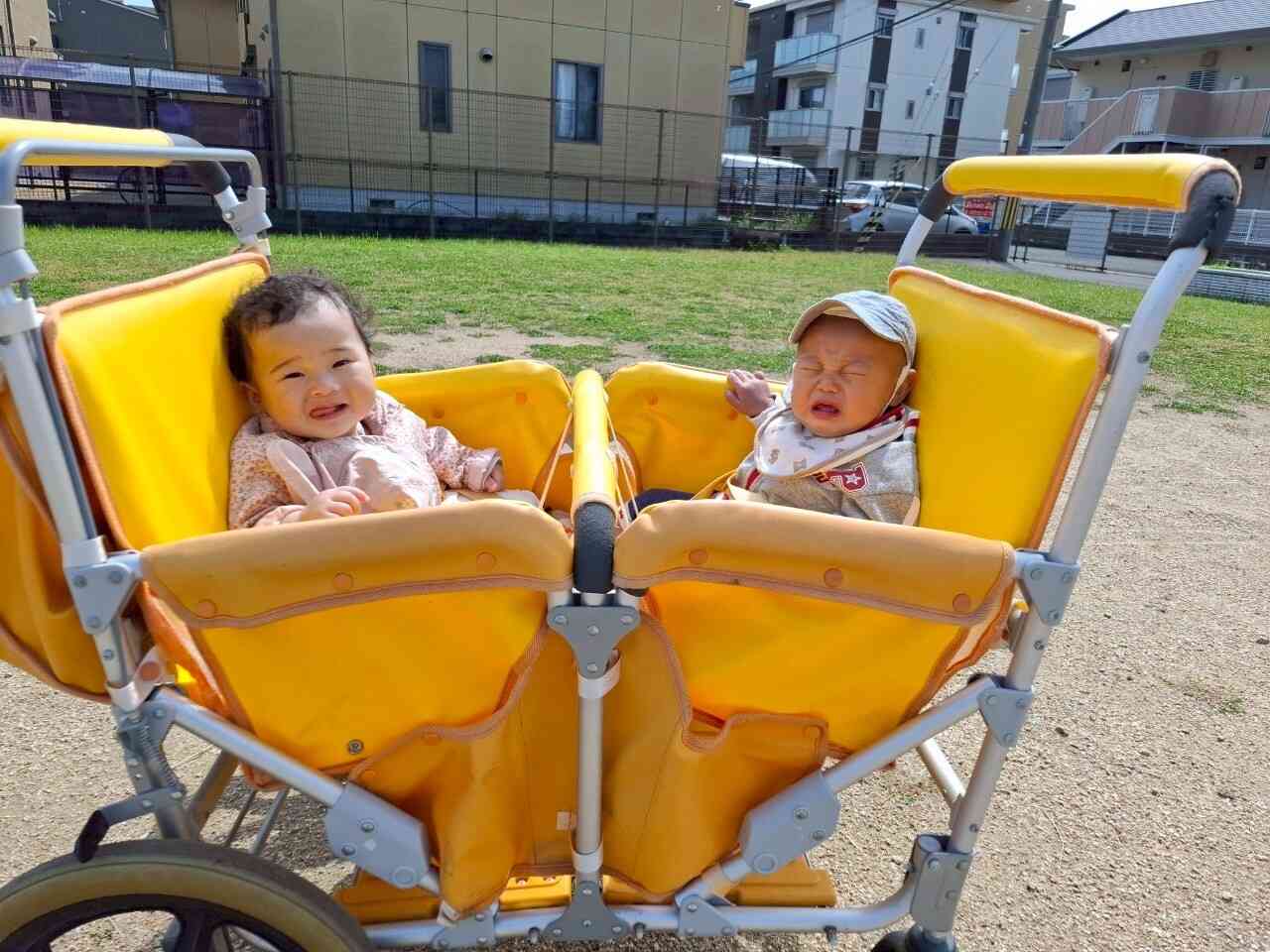 バギーにも少し慣れてきたかな？