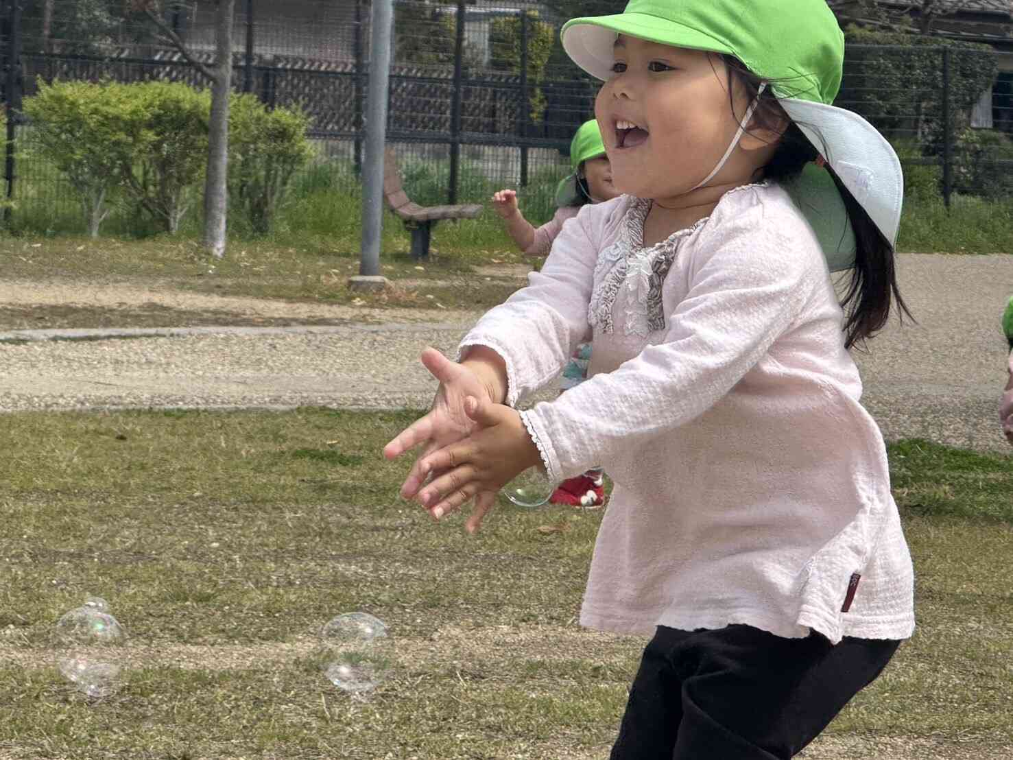 お散歩～２歳児うさぎ組～