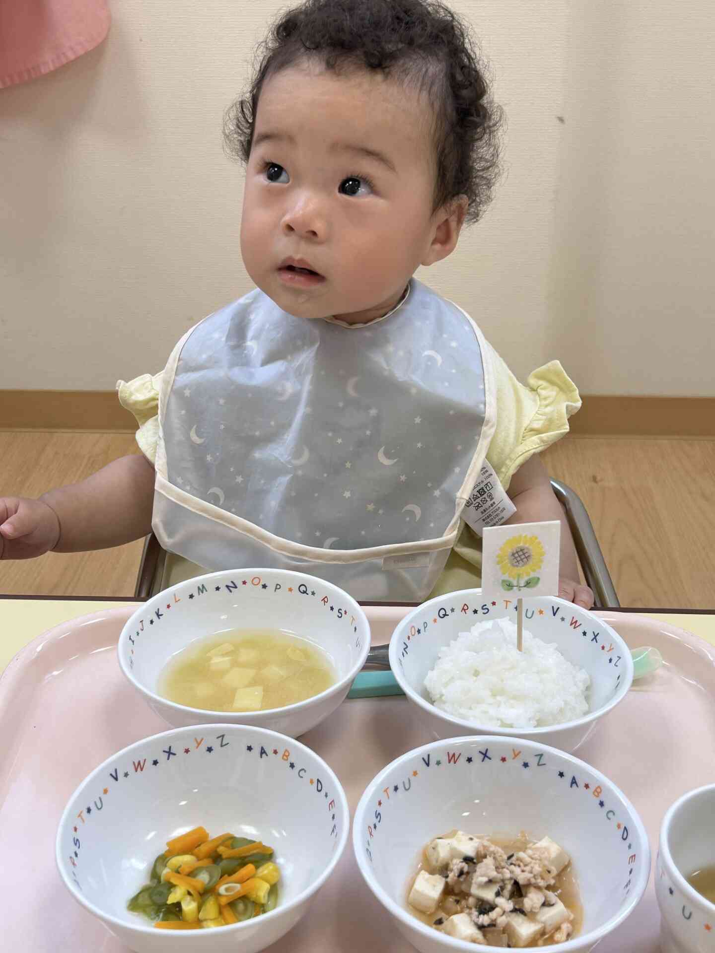０歳児さんもお誕生日メニュー！