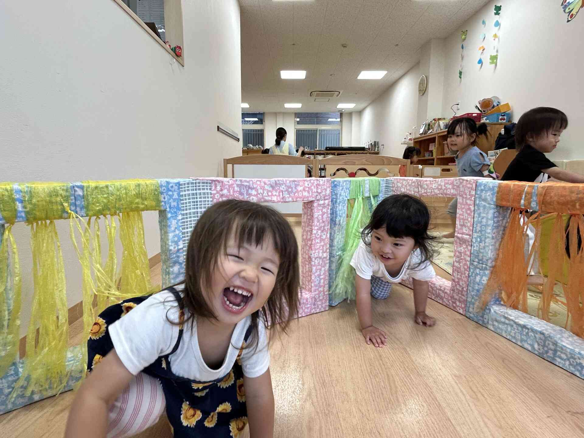 「ばぁ！！」