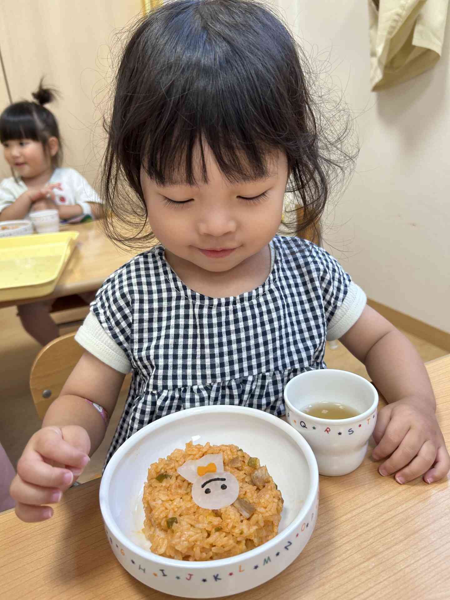 『てるてる坊主くん　うれしそう！』