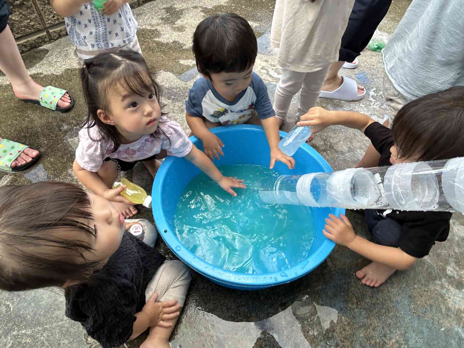 『うわぁ～流れてきたぞー！！』