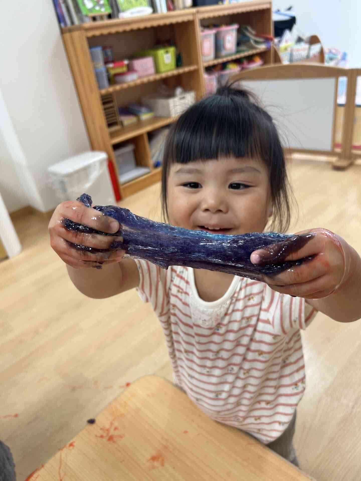 赤と青とのコラボレーション！