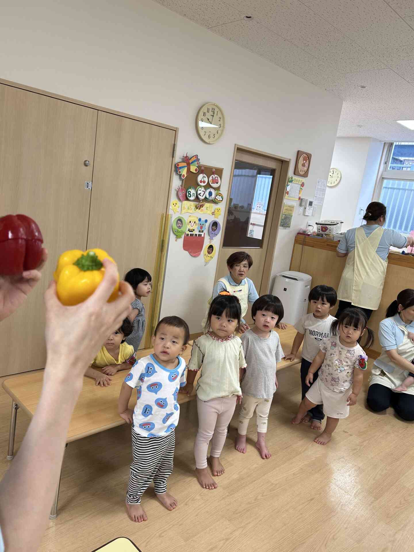 食育～野菜スタンプ～