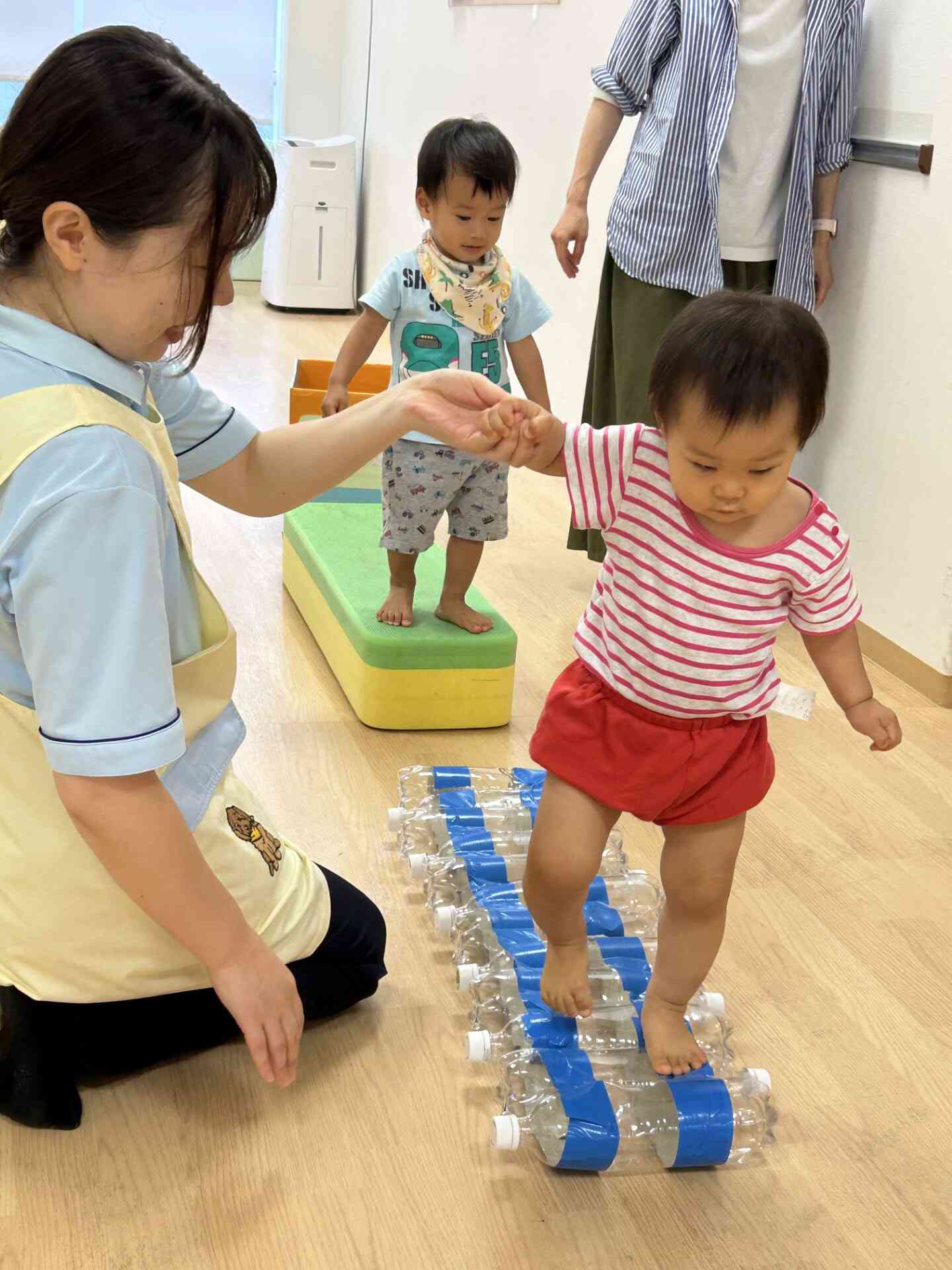 ペットボトルの感触、おもしろい!