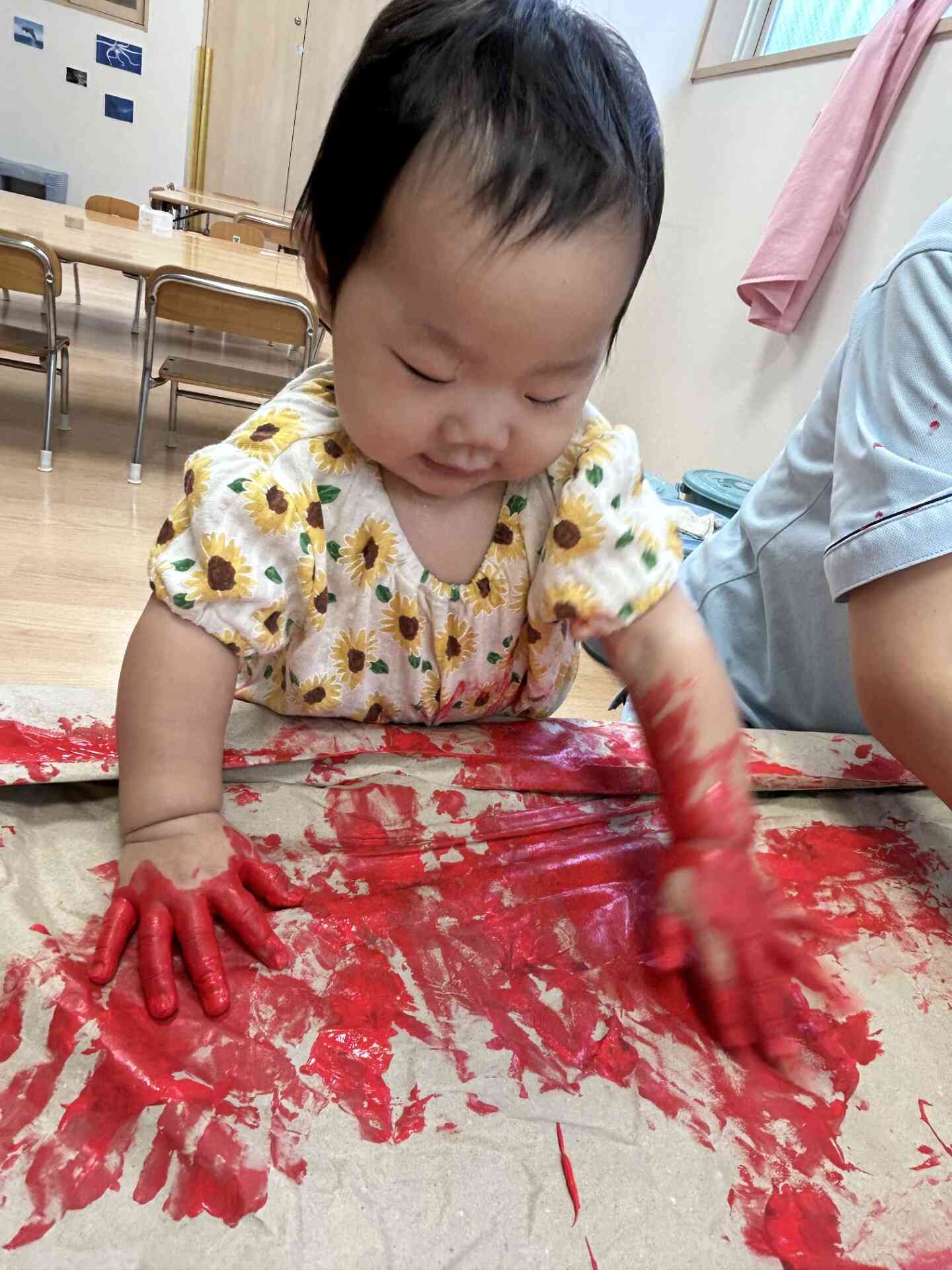 全身で楽しんでます♪