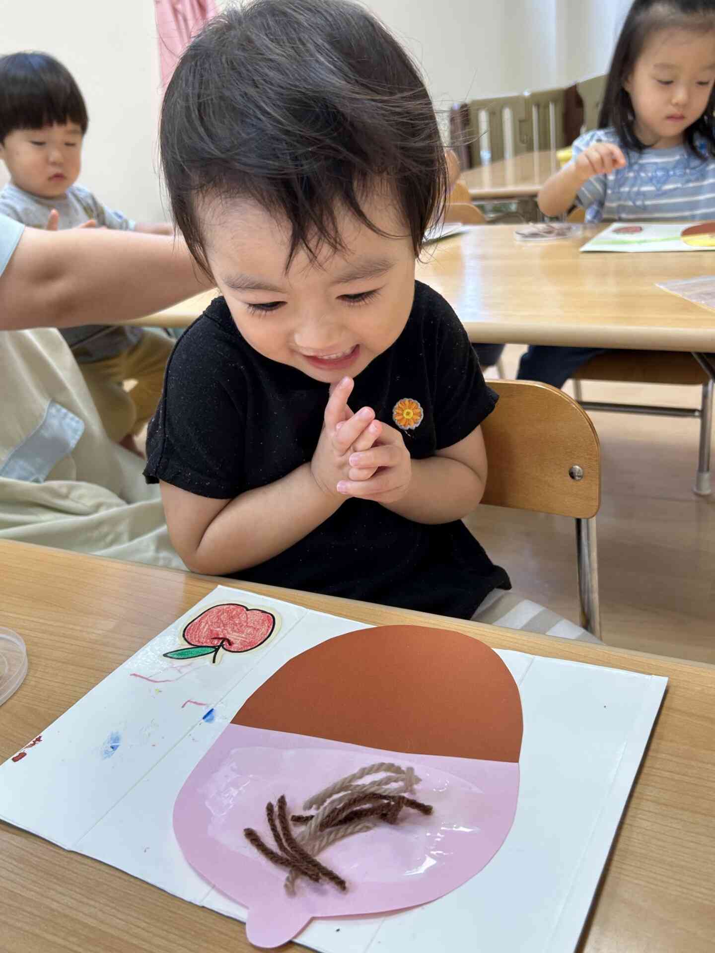 《わぁ~できたー!》