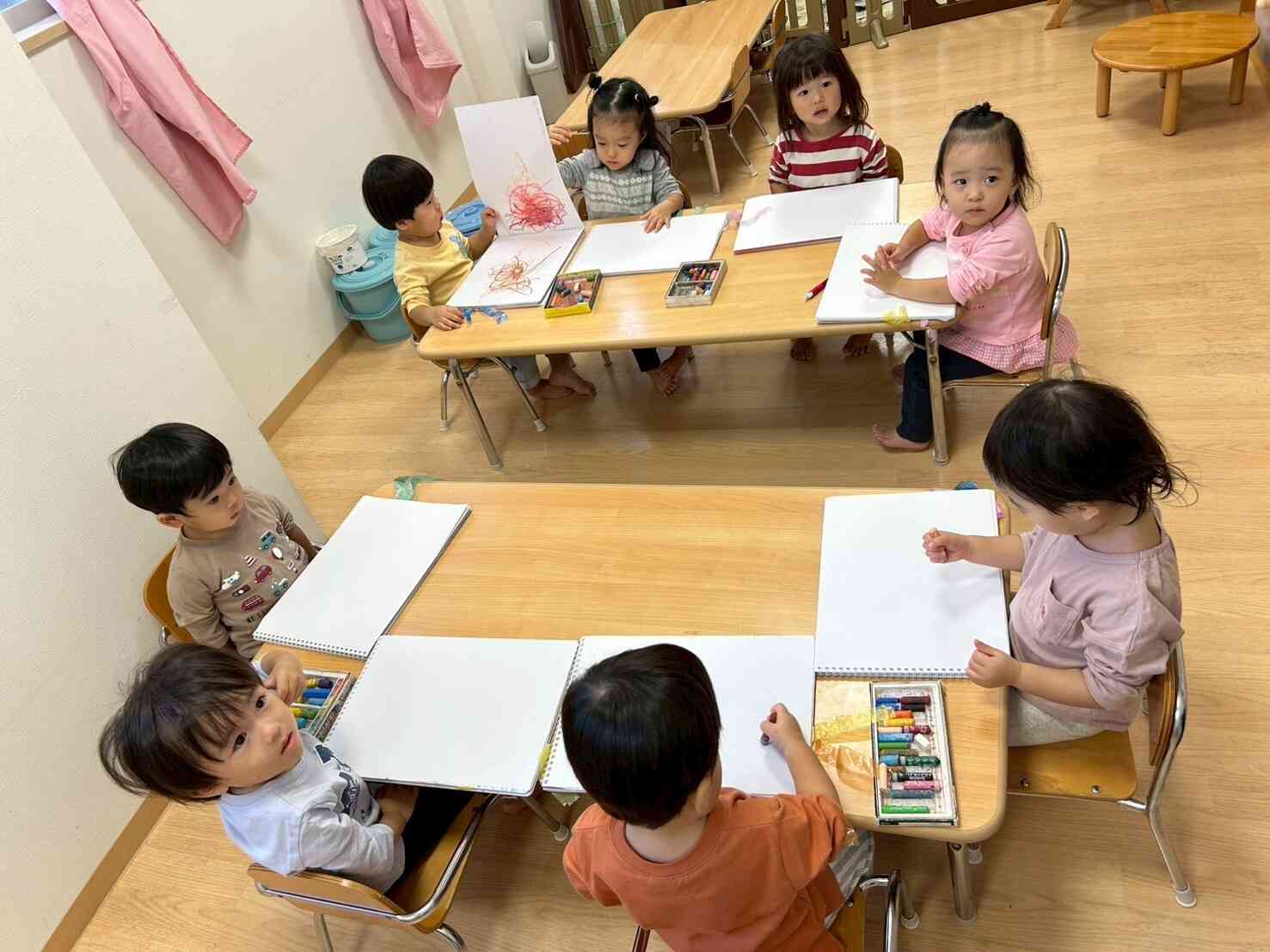 お絵描き~あひる組~