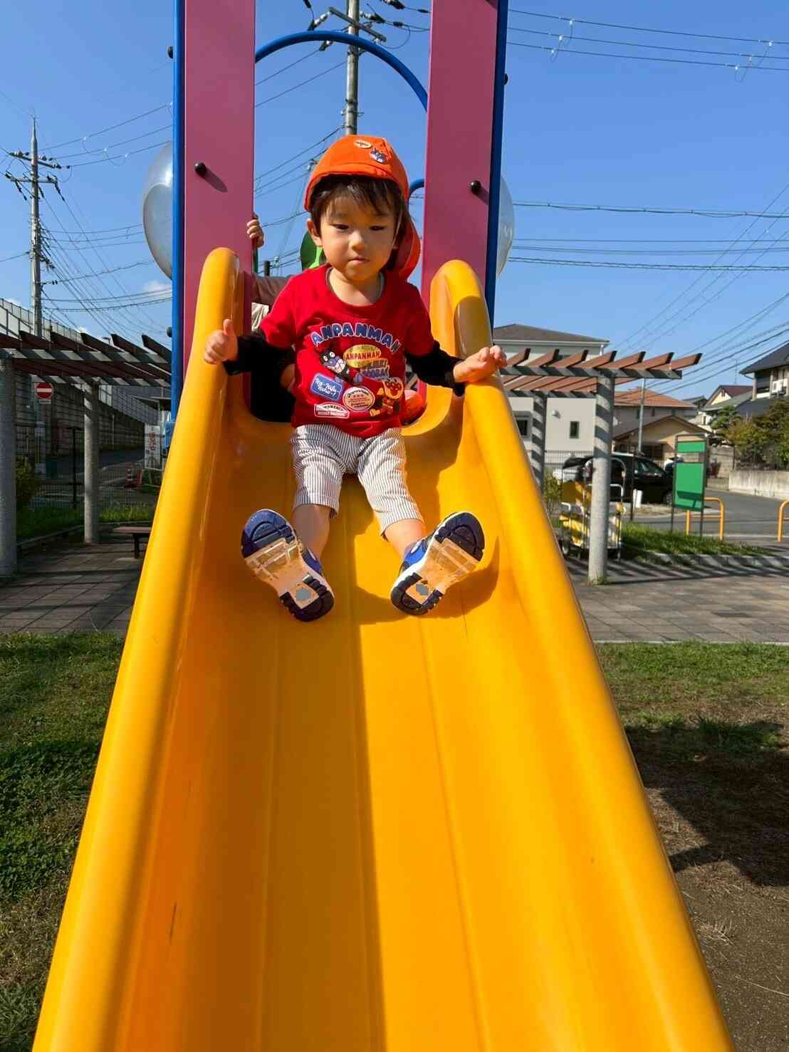 何度も滑ったよ！