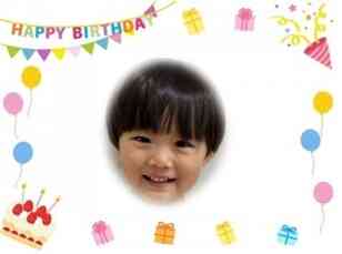 3歳のお誕生日おめでとう!