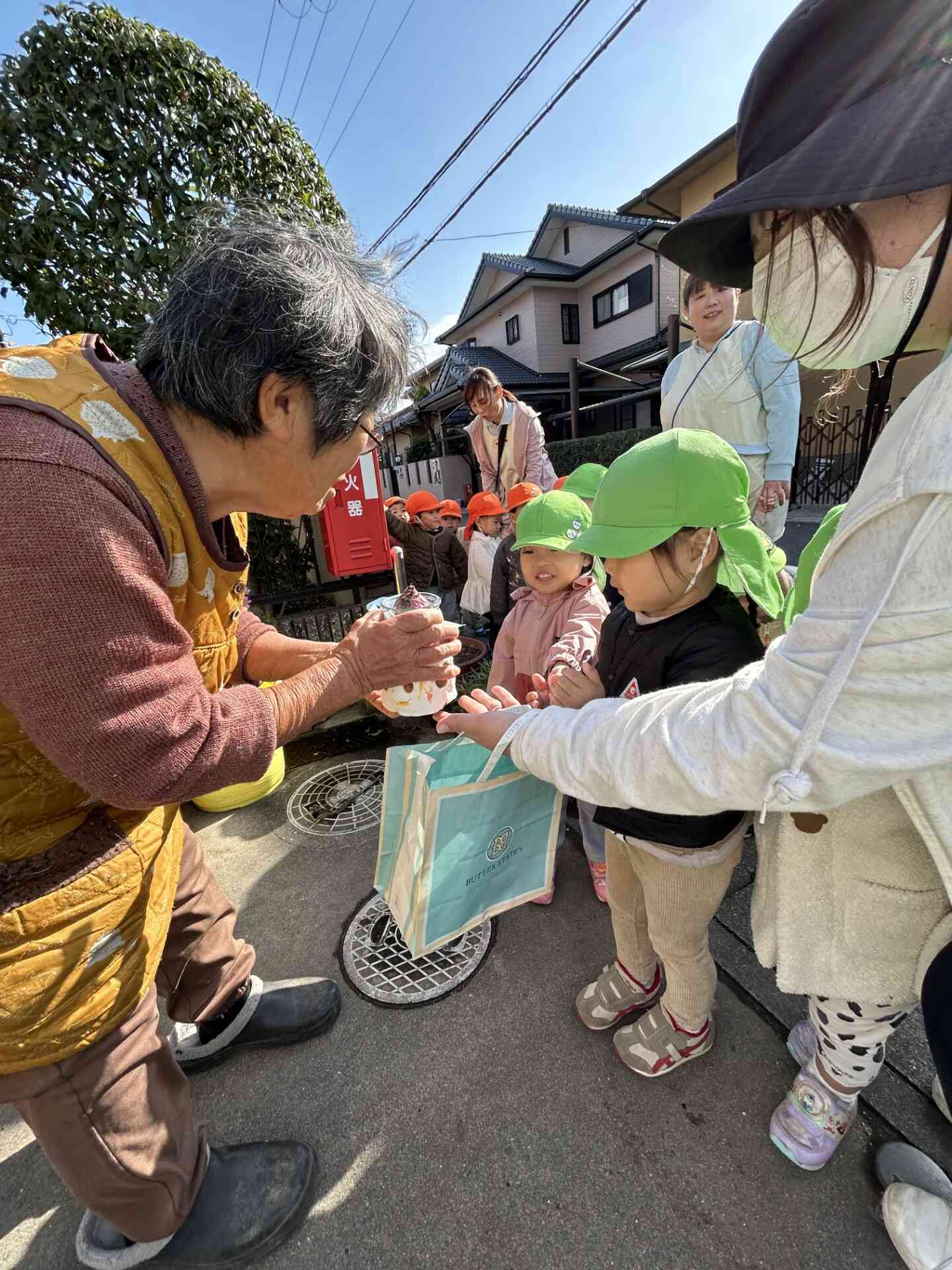 デイリーのおばあちゃんにも「ありがとう」を喜んでもらえましたよ!