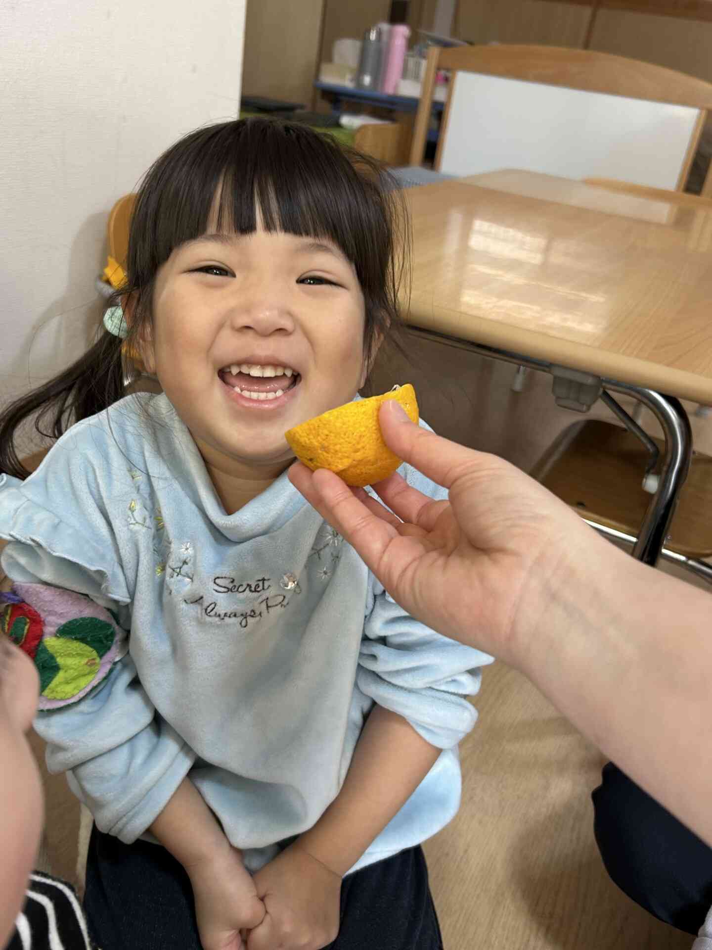 柚子っていいにおいするね～！