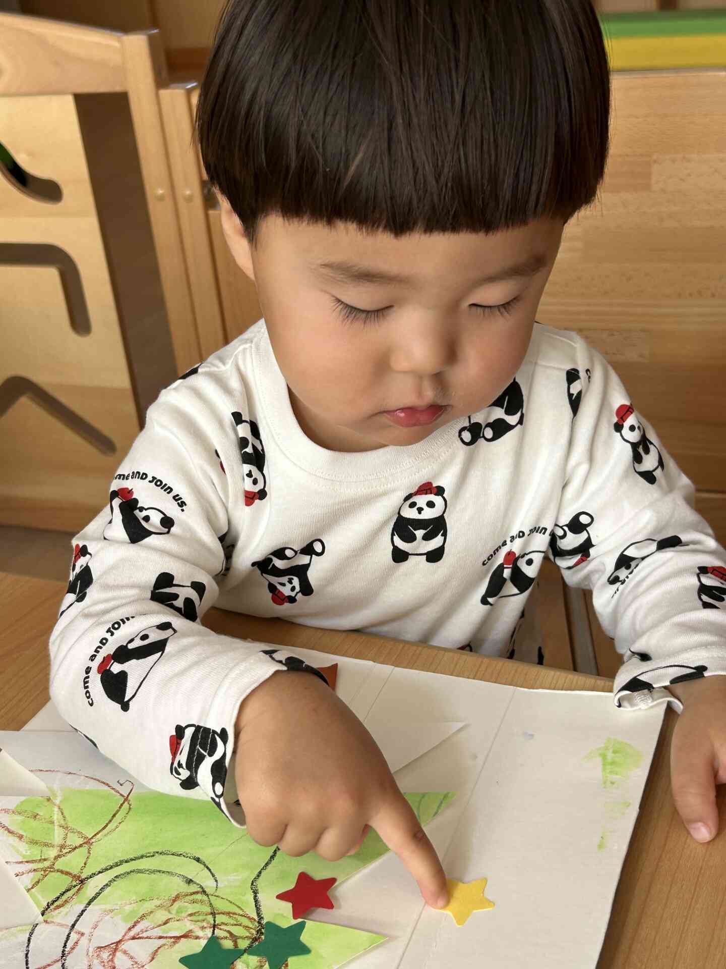 糊付けするよ♩