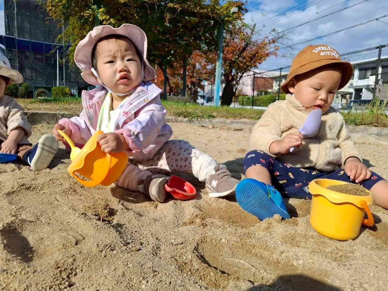 お友だちと一緒に!楽しいね!