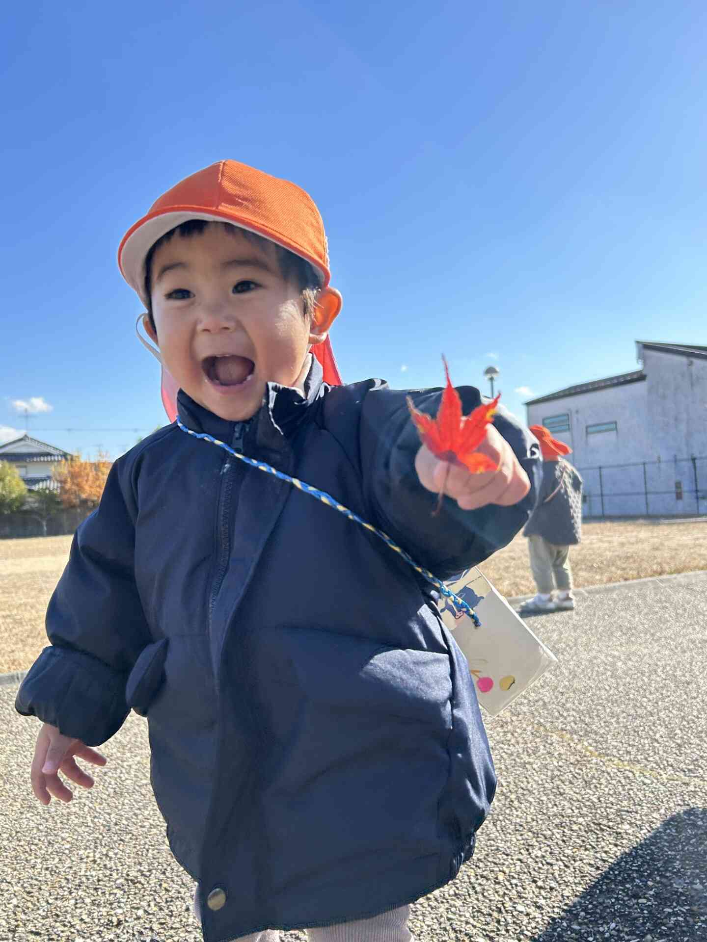 可愛い紅葉みーつけた!