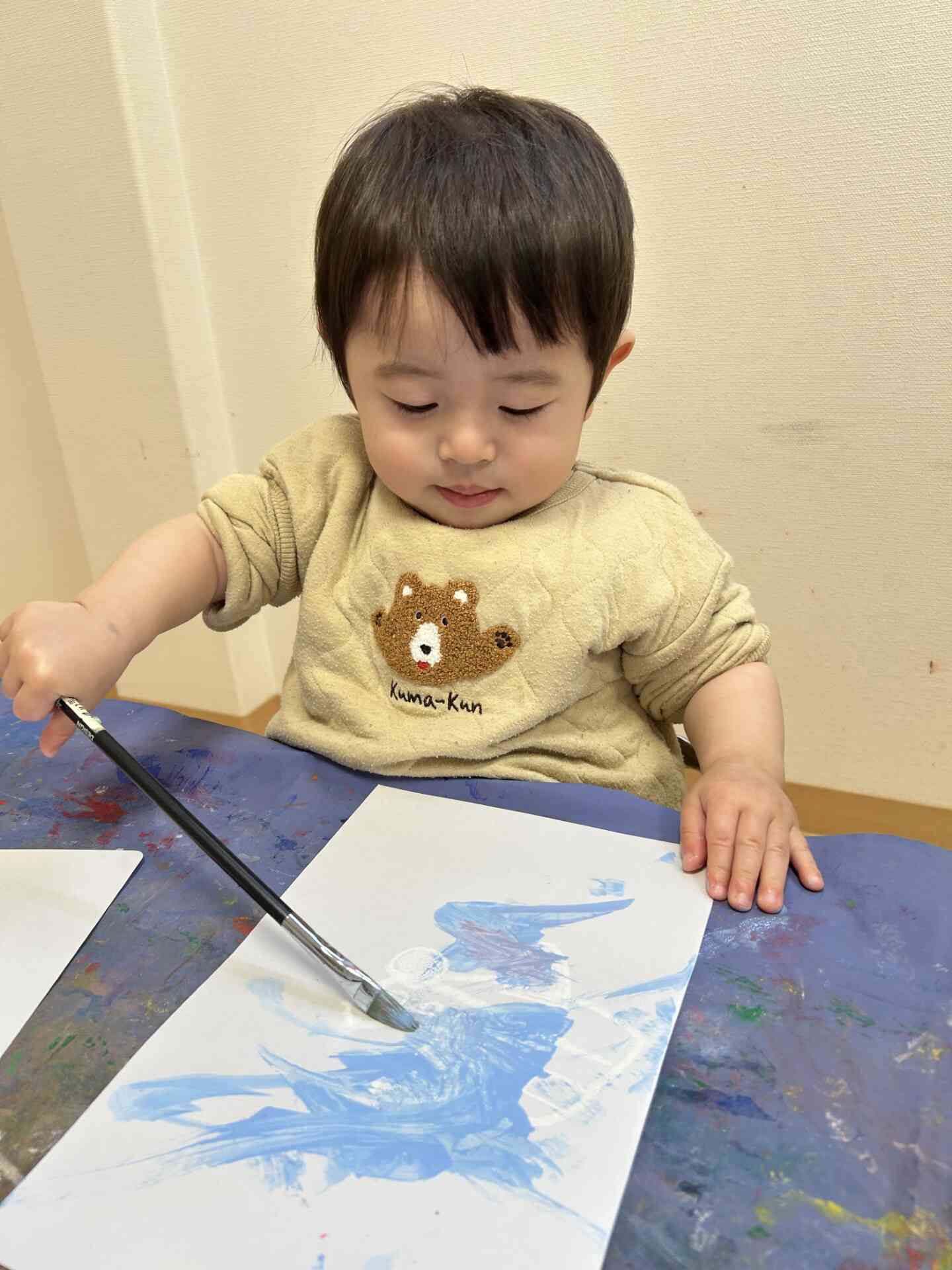 僕は飛行機マークの水色！