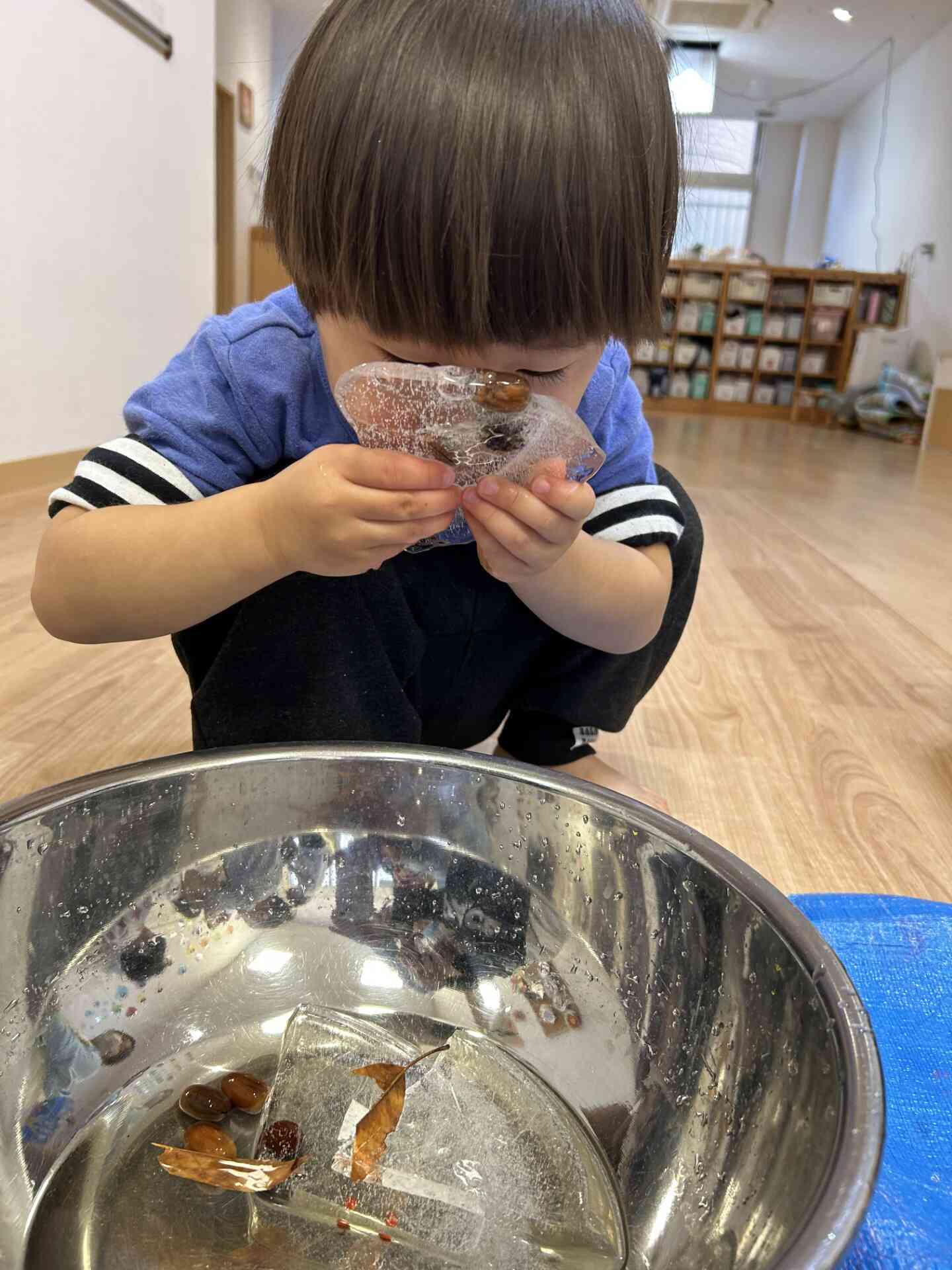 透けて見えるね〜！