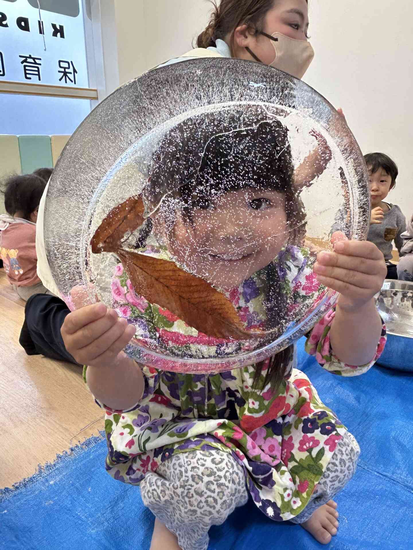 氷って楽しいね！