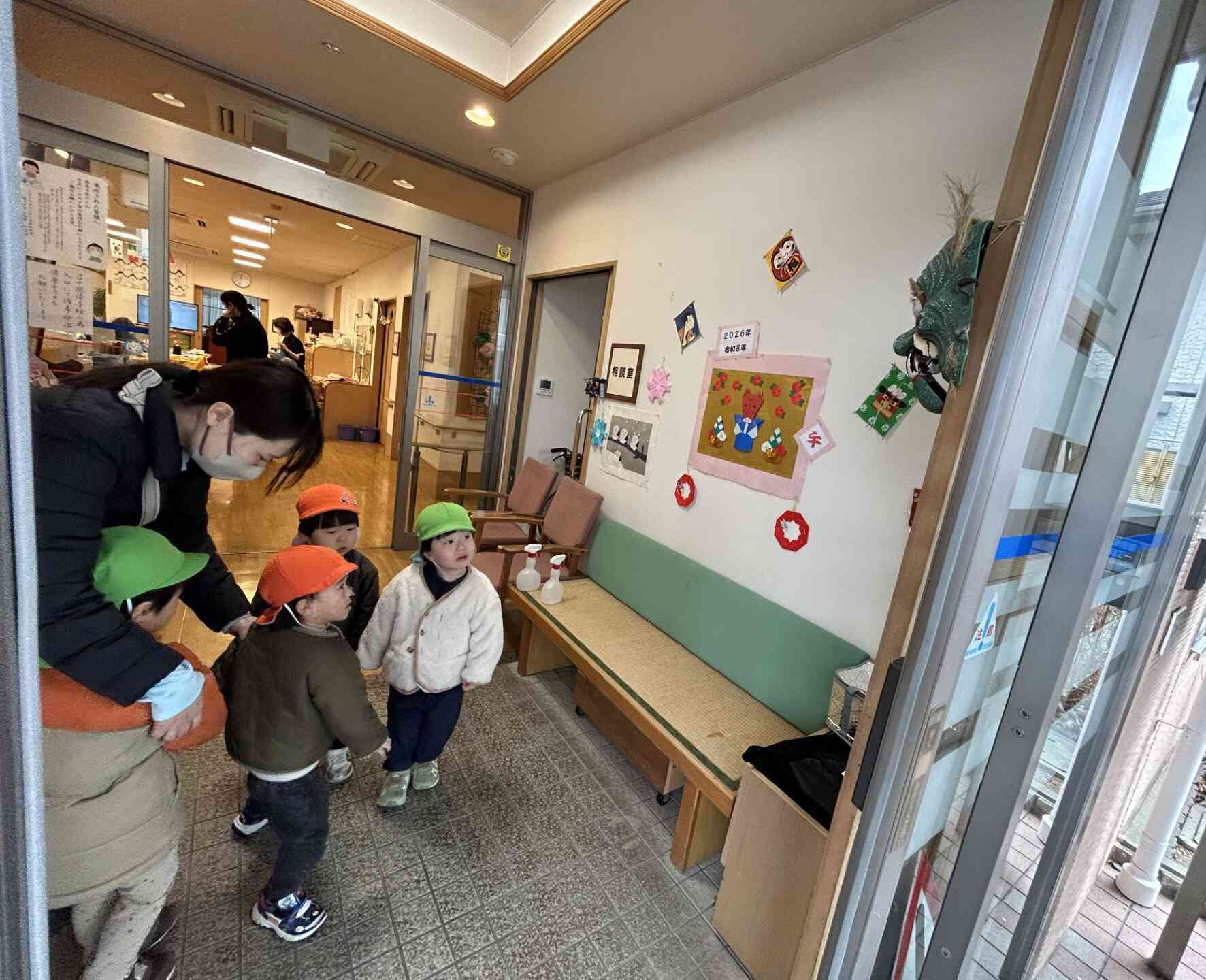 本格的な鬼のお面に少しびっくり・・・