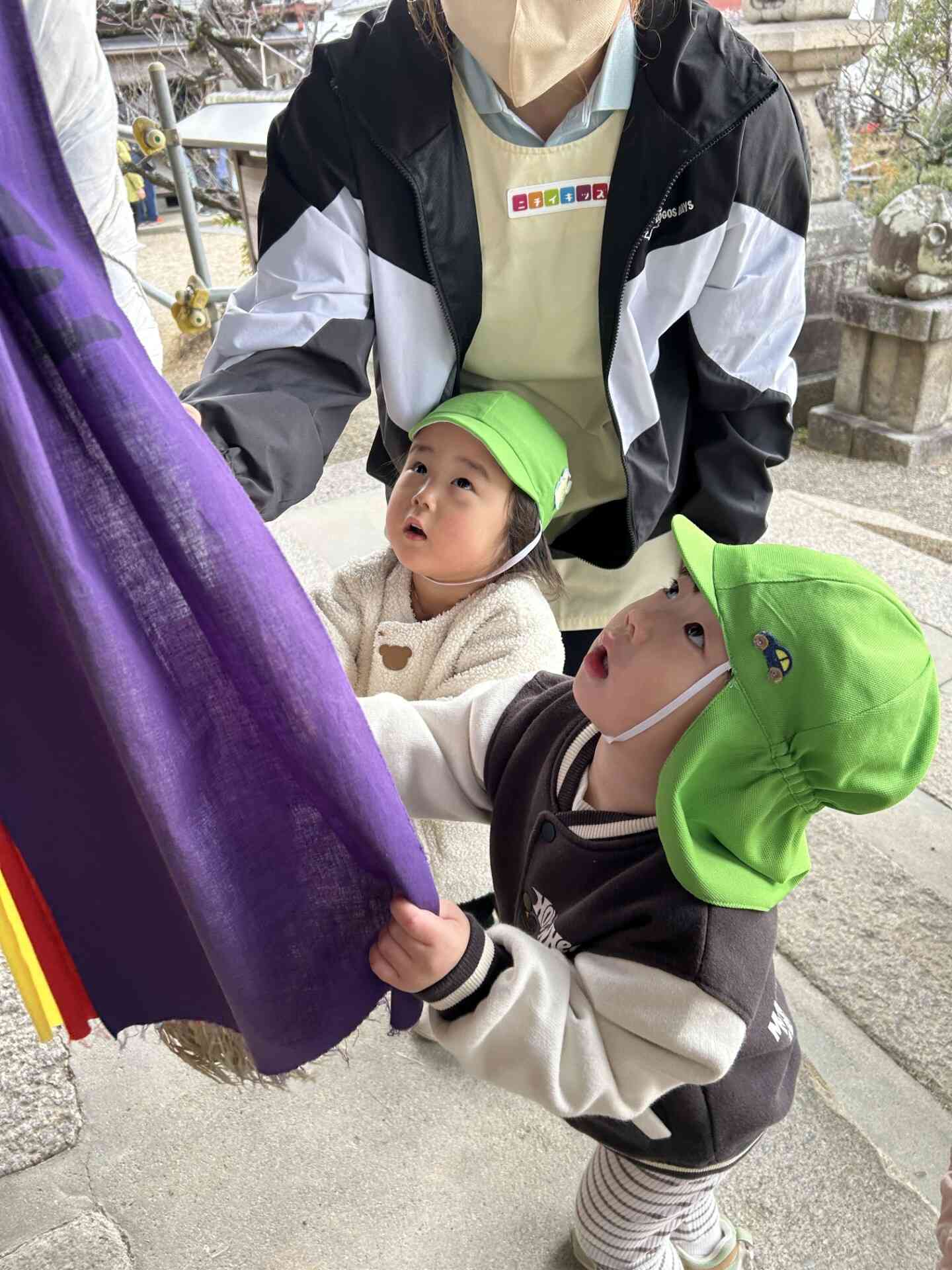 『たのしいおもいで　たくさんできますように・・・』