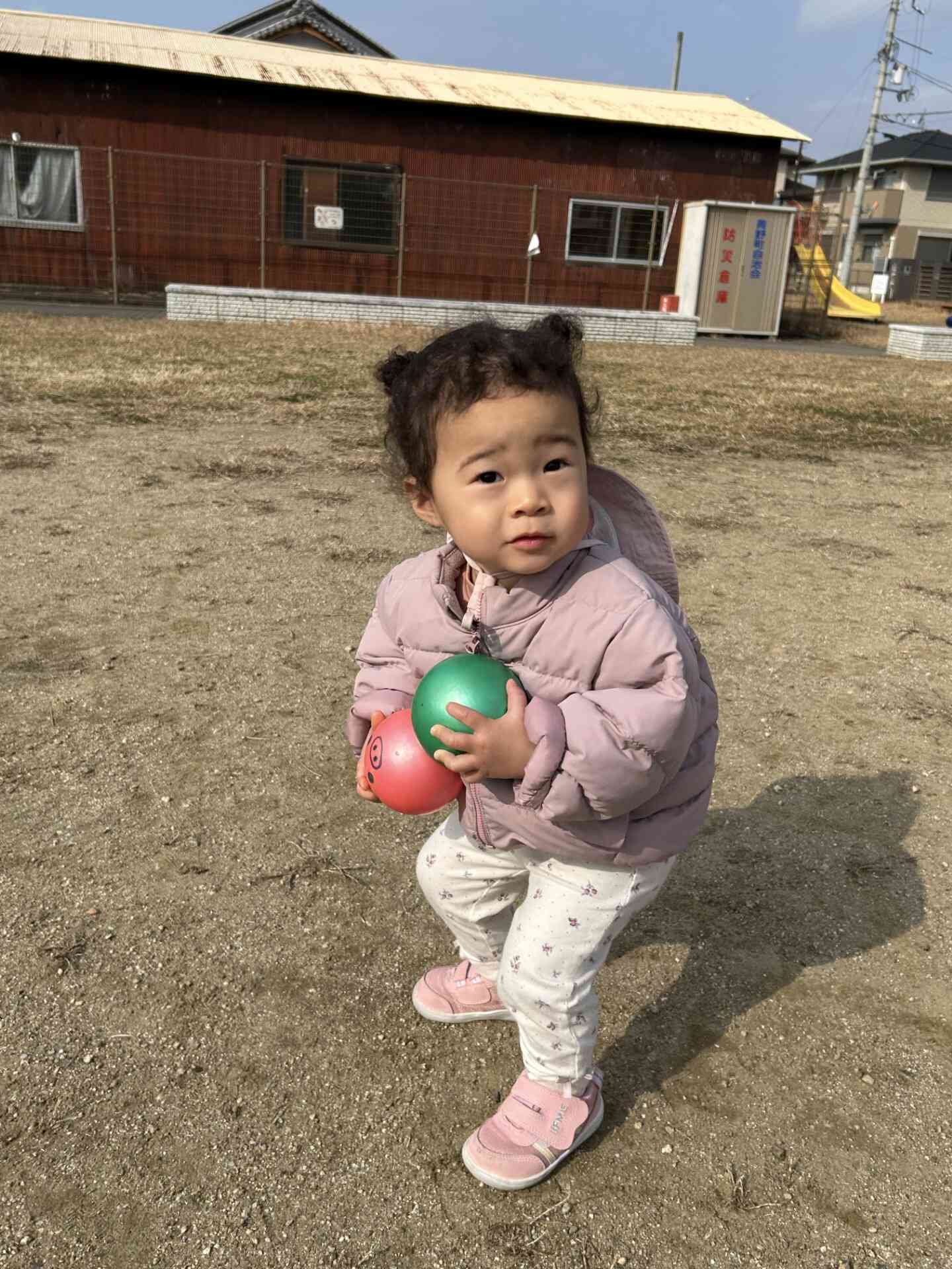 大好きなボール。大事に持ってます！