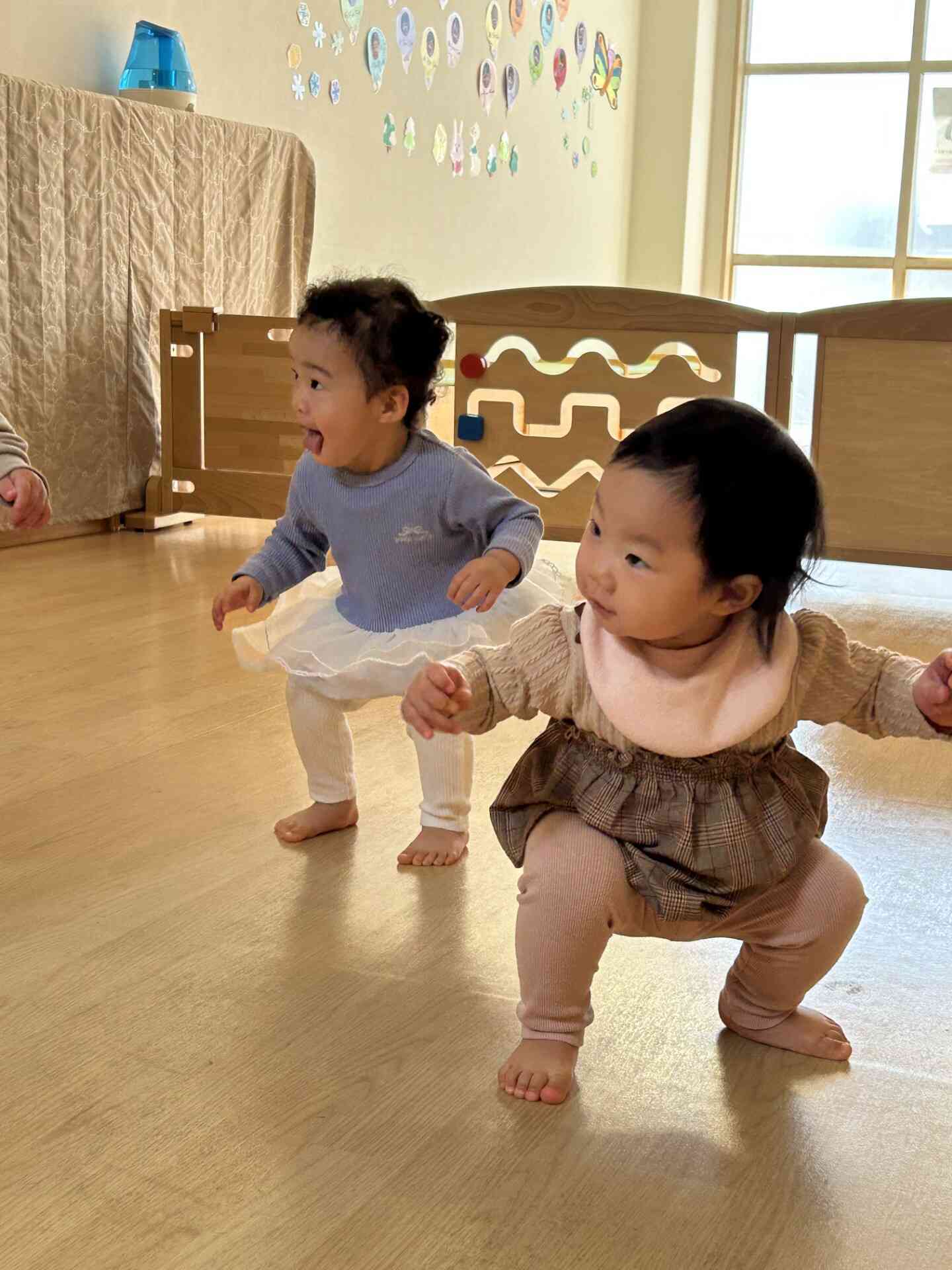 リズム遊びもとってもじょうずでした！