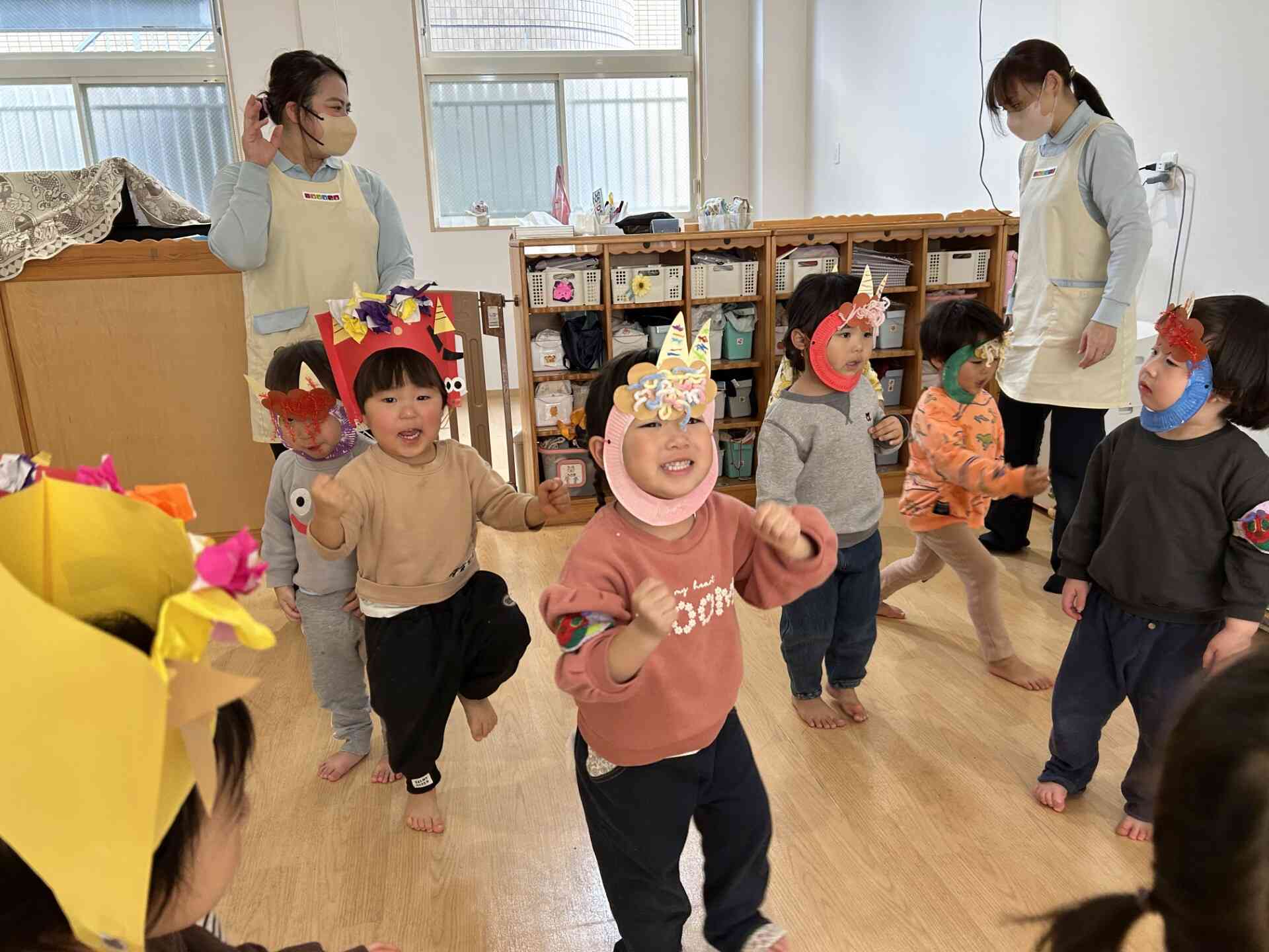 元気に「鬼のパンツ」！