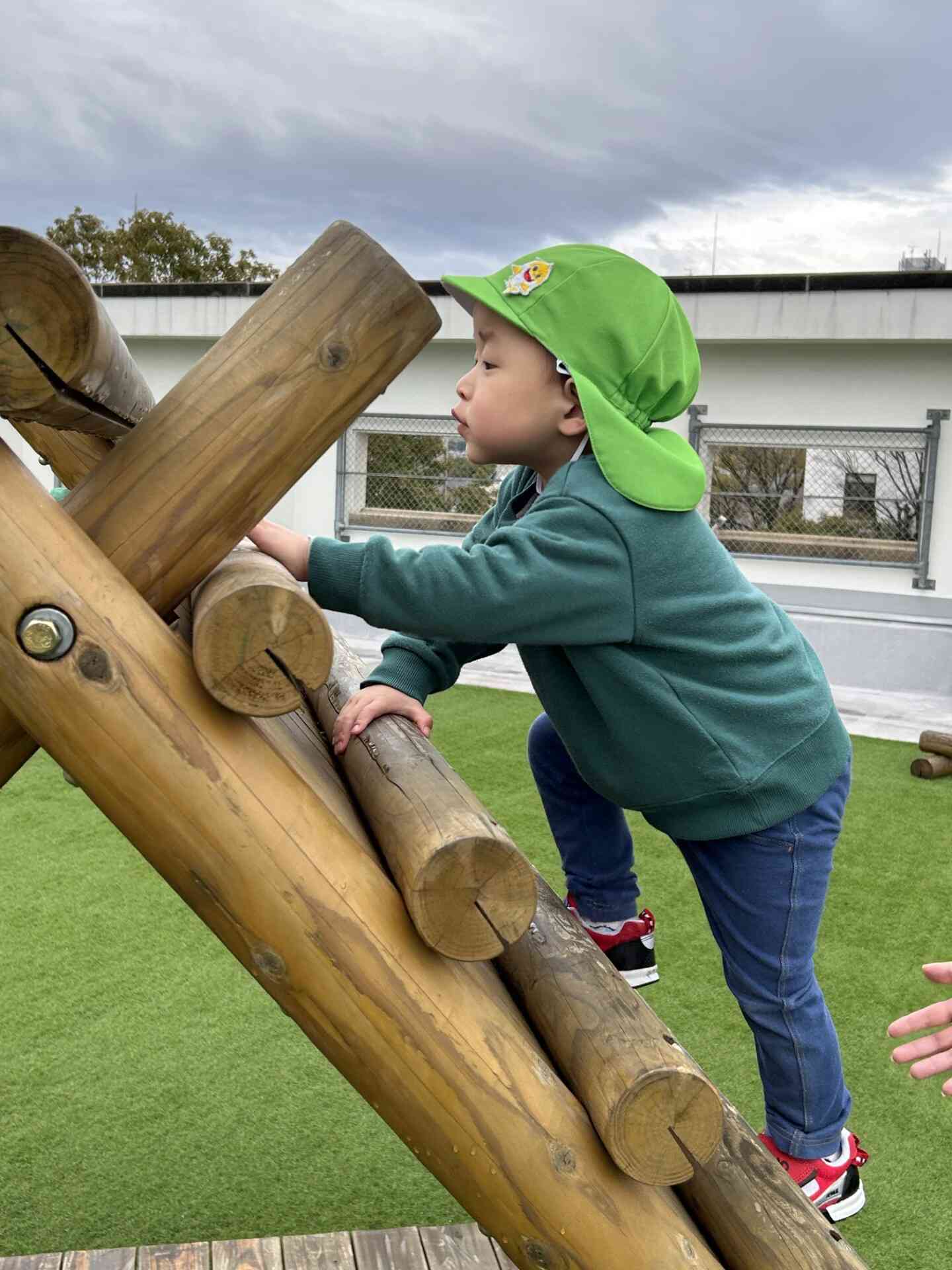 「みて。みて。」