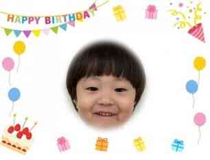3歳のお誕生日おめでとう！