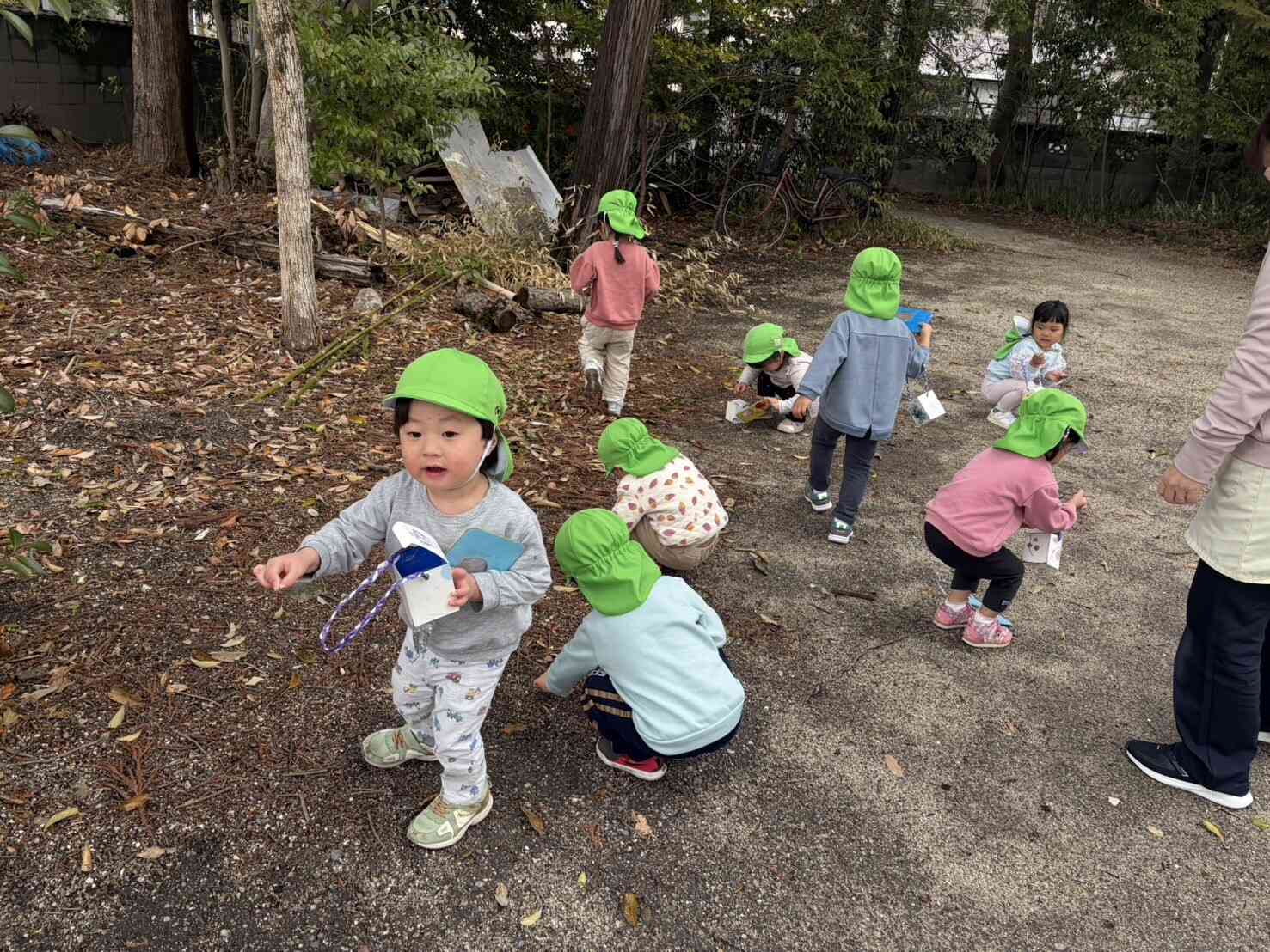 思い出公園゛菅原広場・神社゛〜うさぎ組〜