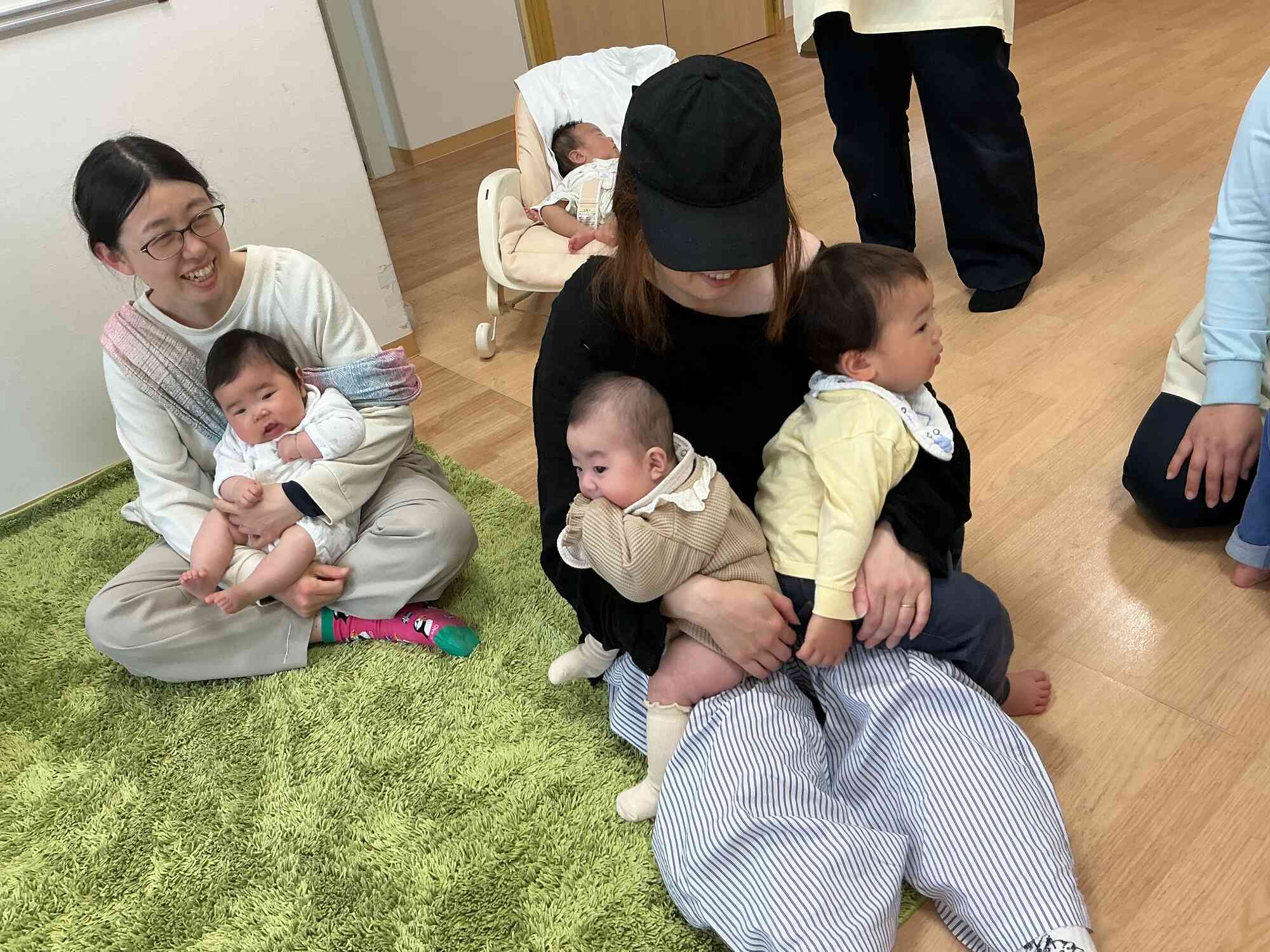 卒園児の妹さんたちも来てくれました！