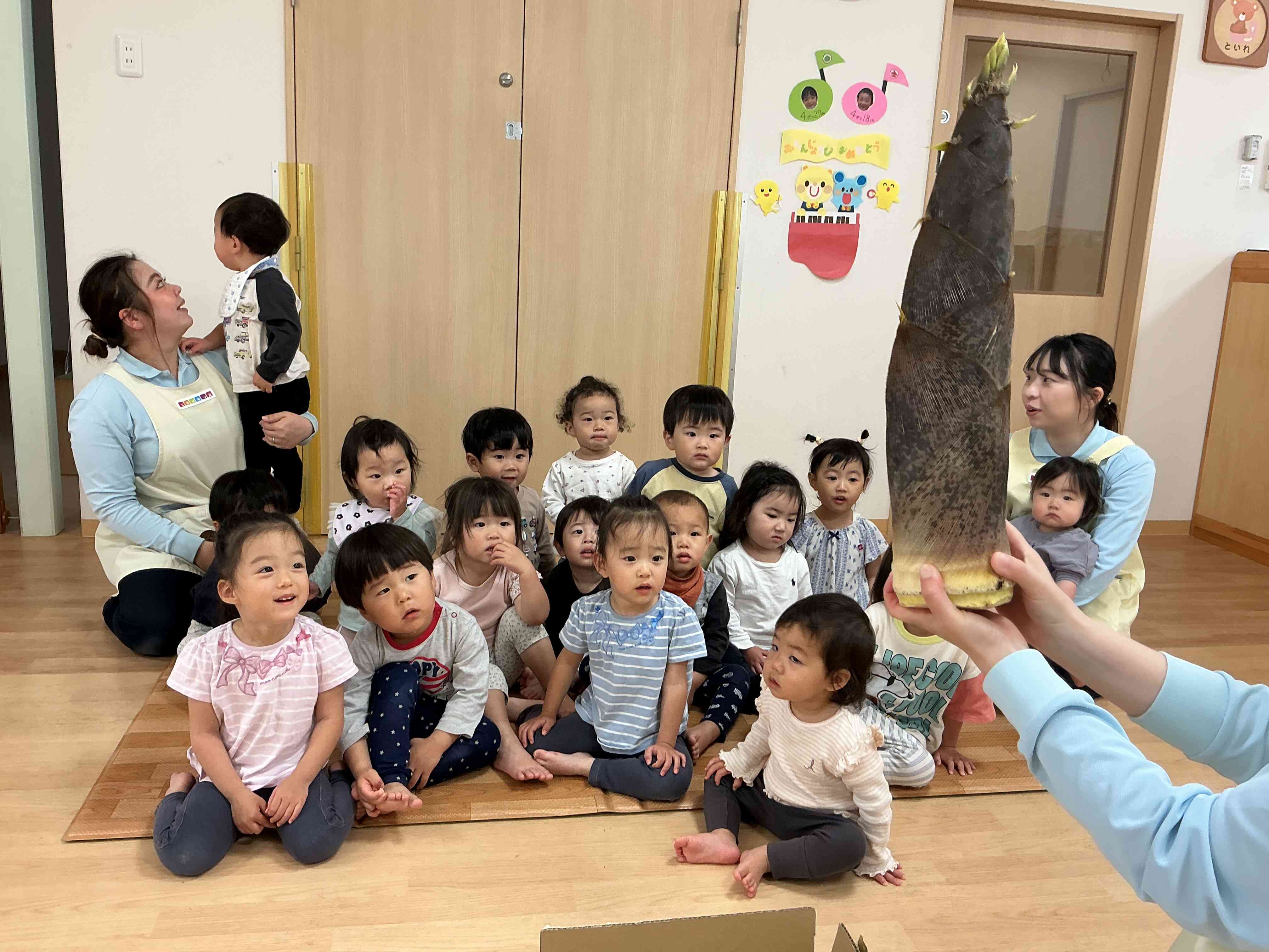 たけのこのようにすくすく大きくなろう！
