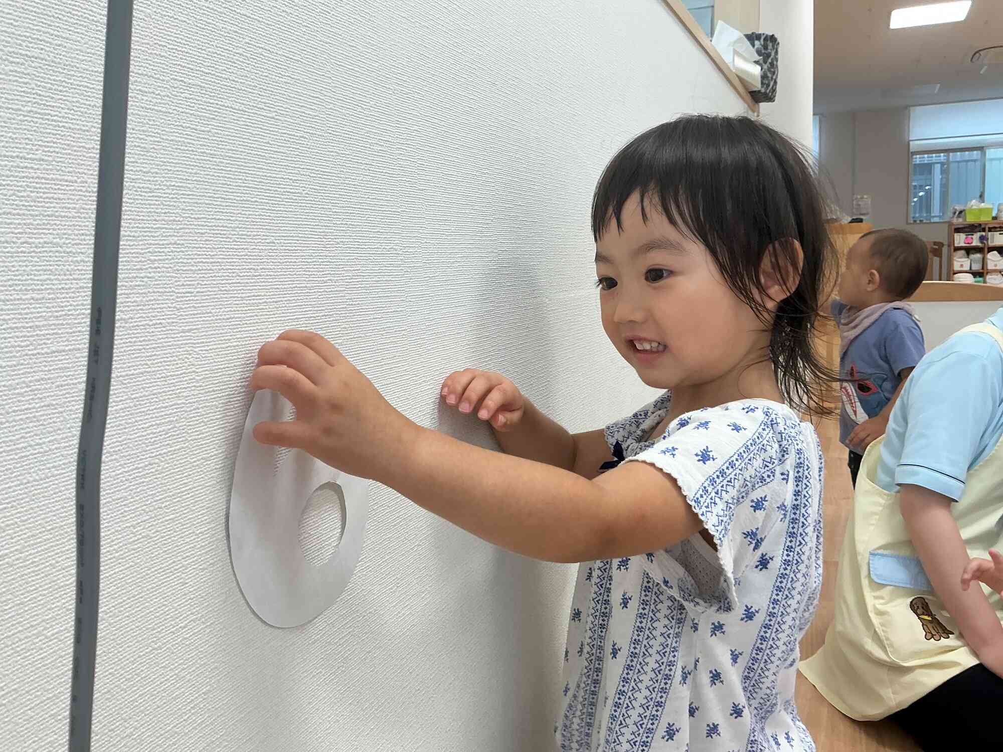 「先生、ここにあったよ。」
