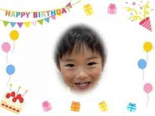 ３歳のお誕生日おめでとう！