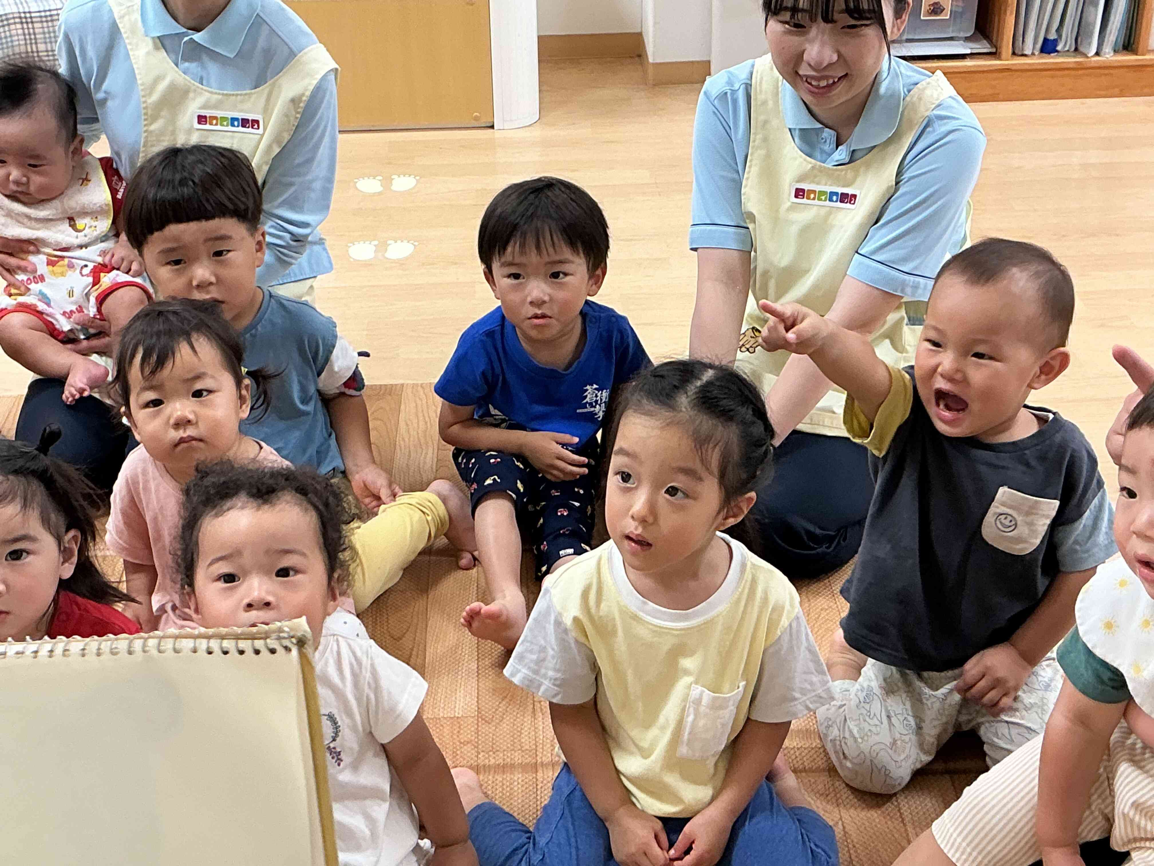 「あ!バイキンいた!」