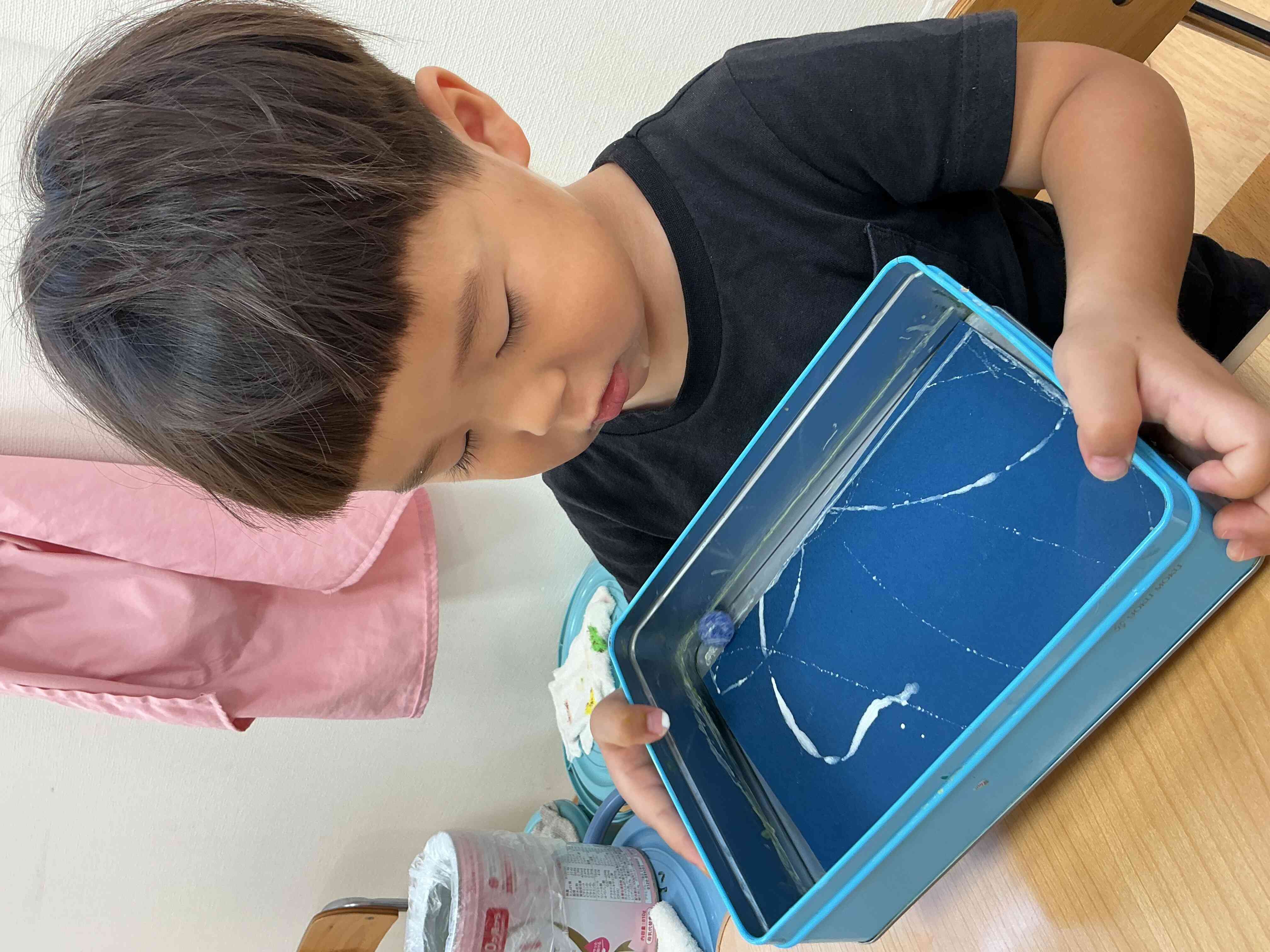 じっくり集中しています!