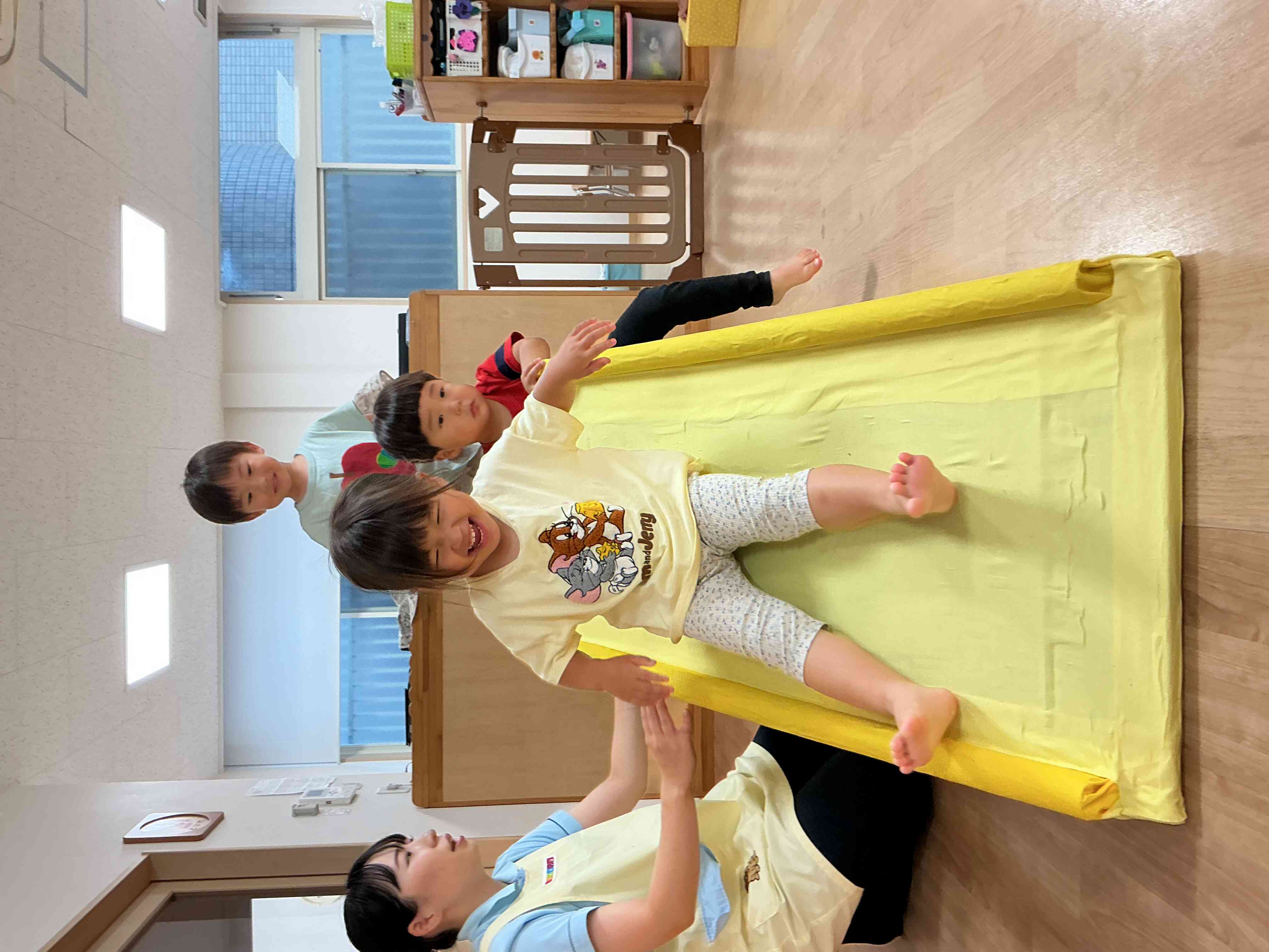 先生見て〜