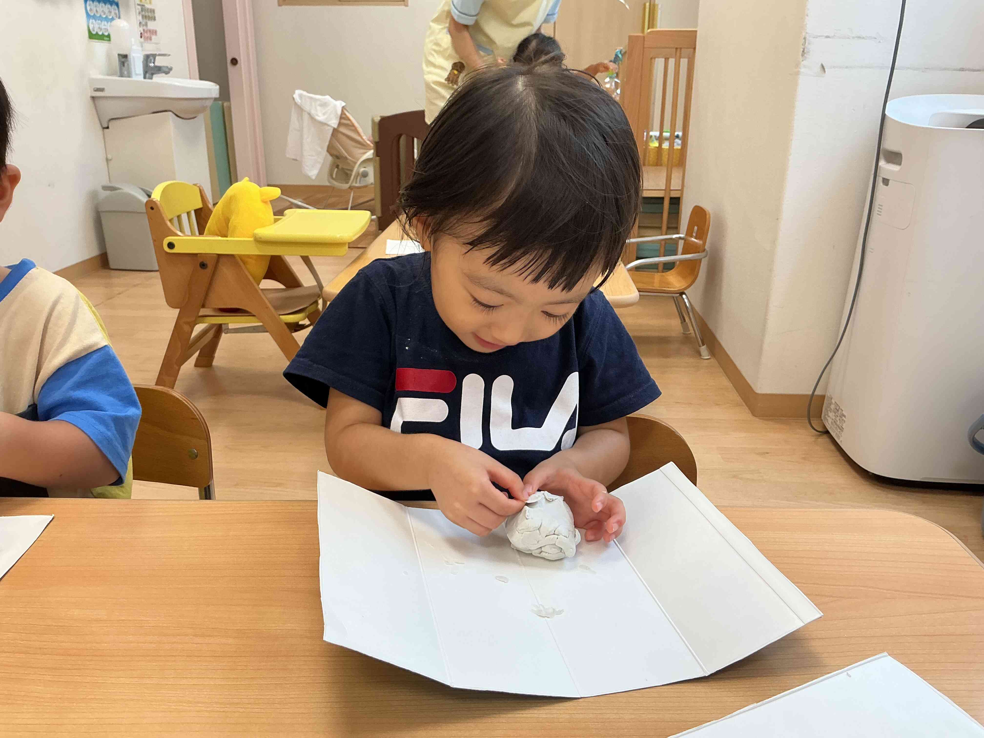 丸めてお団子だよ〜