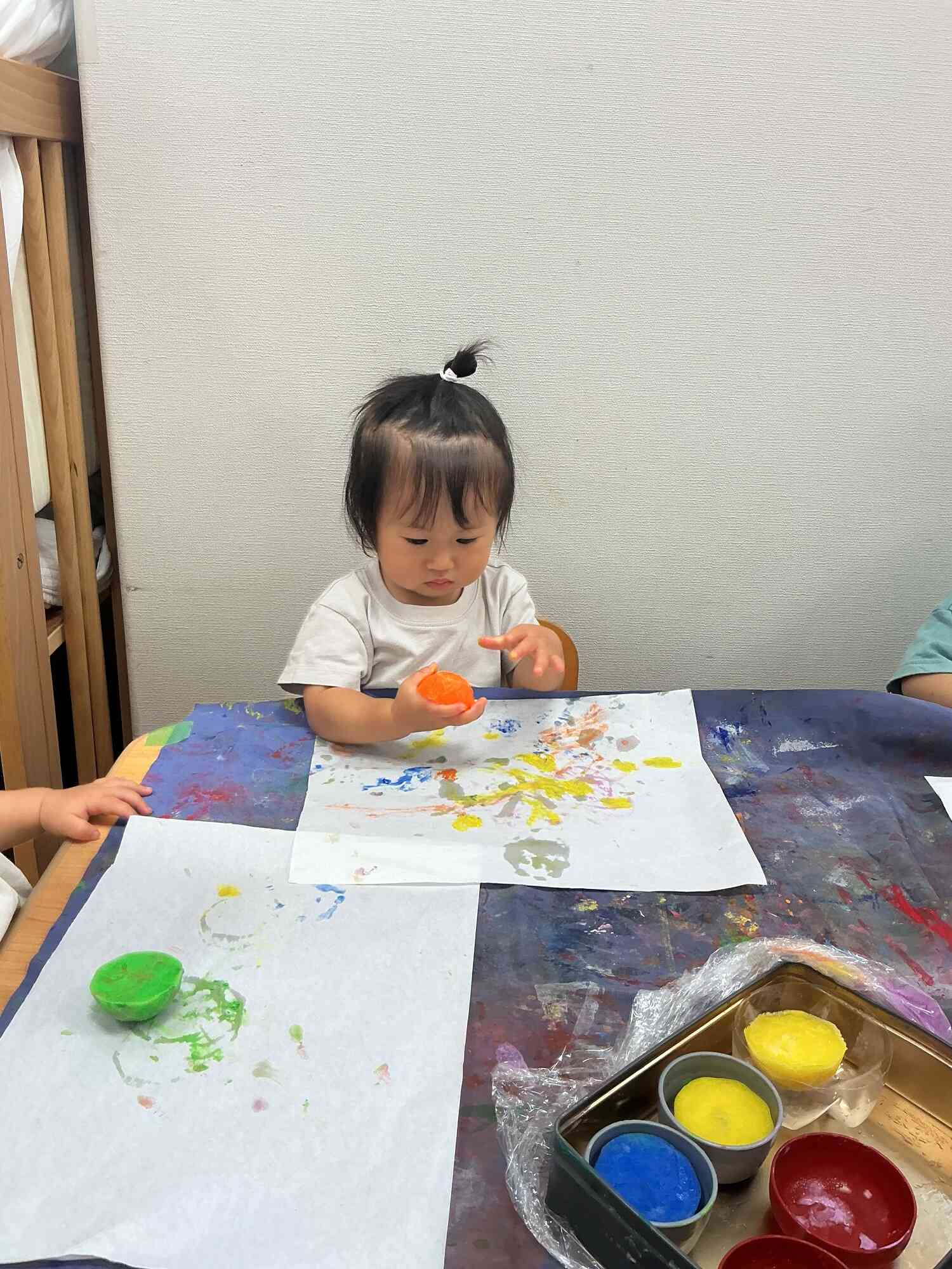 「冷たいけど、気持ちいいなぁ」