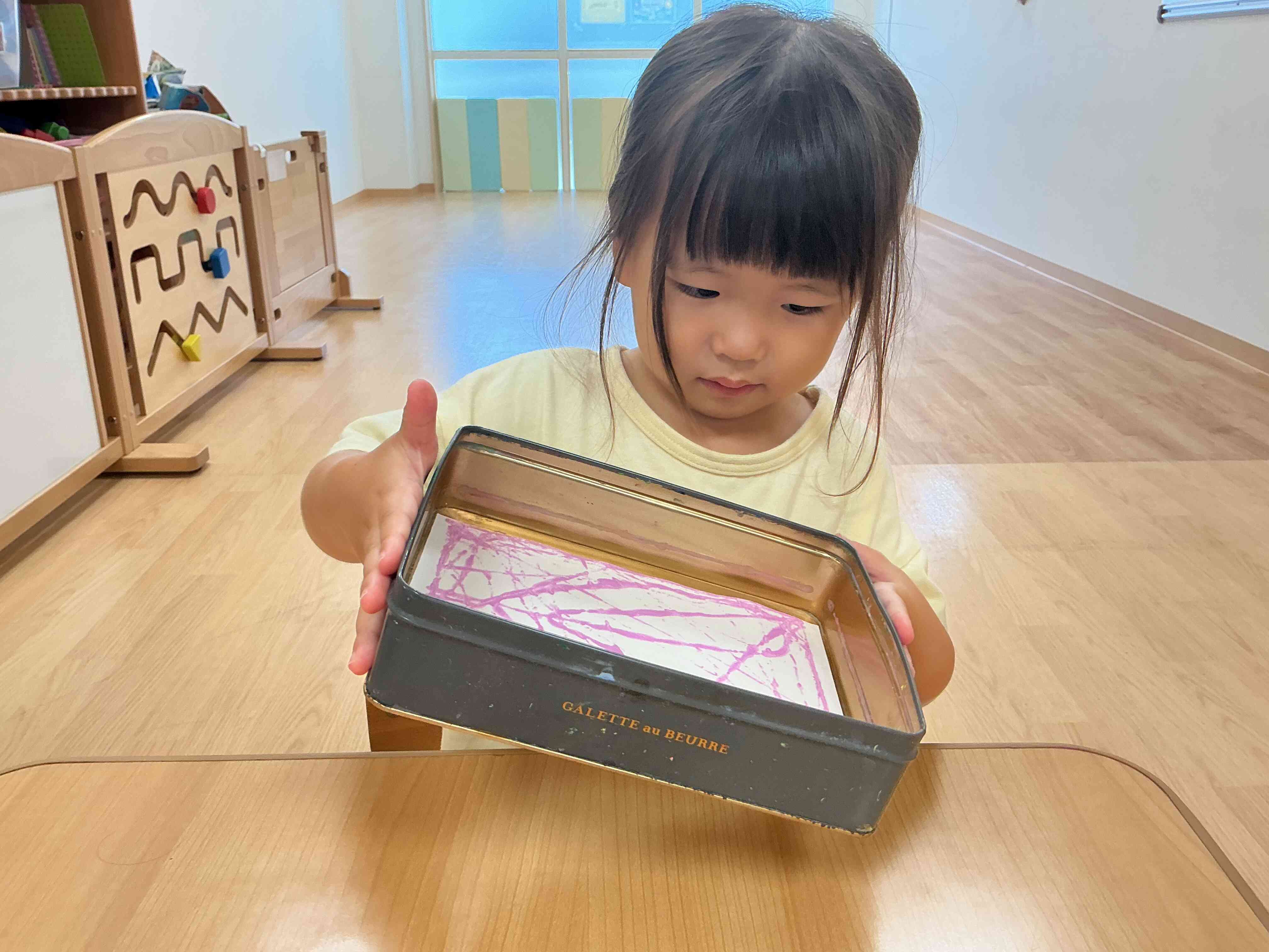 『おっとっと』と言いながら転がしていましたよ！