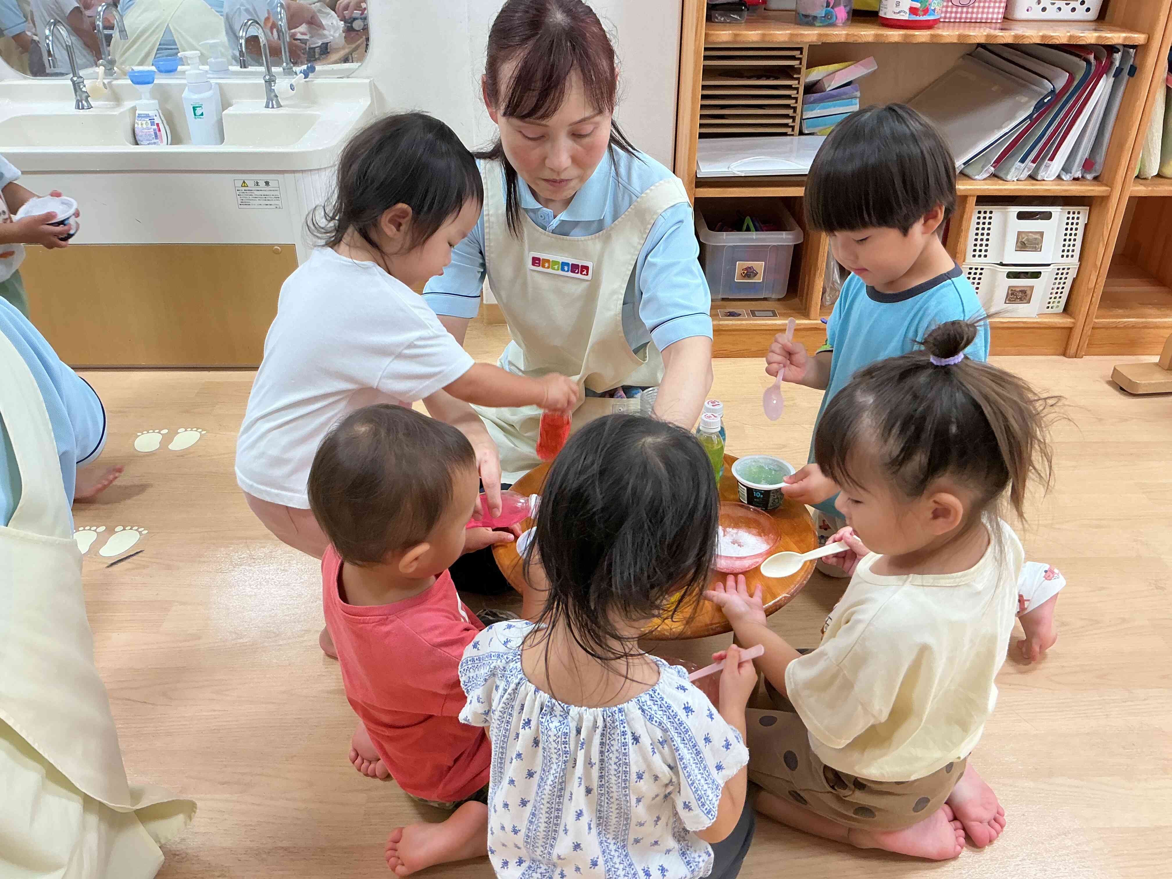 「何味のシロップにしようかな?」